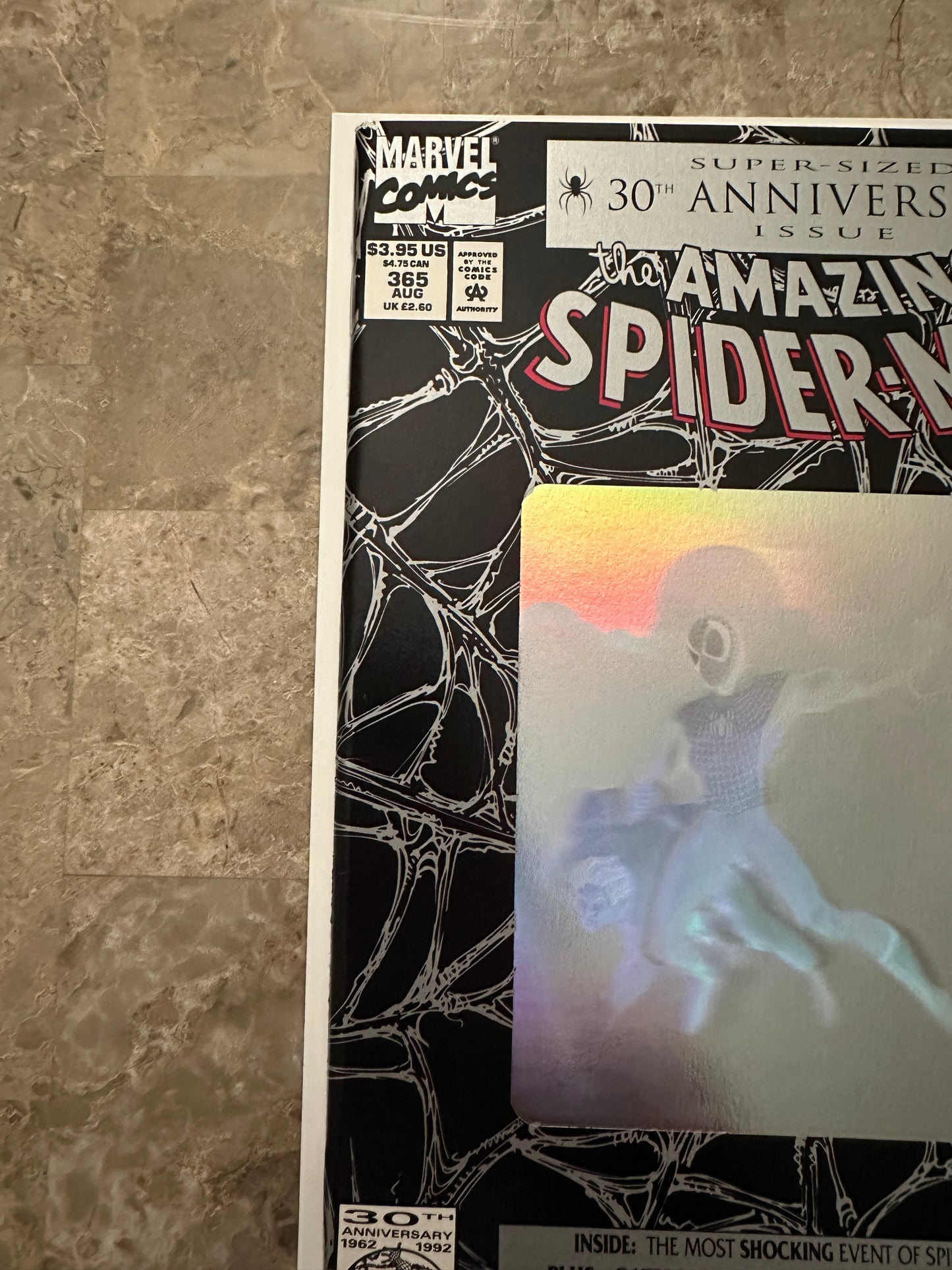 Amazing Spider-Man #365 VF/NM 9.0 (1992 Marvel)