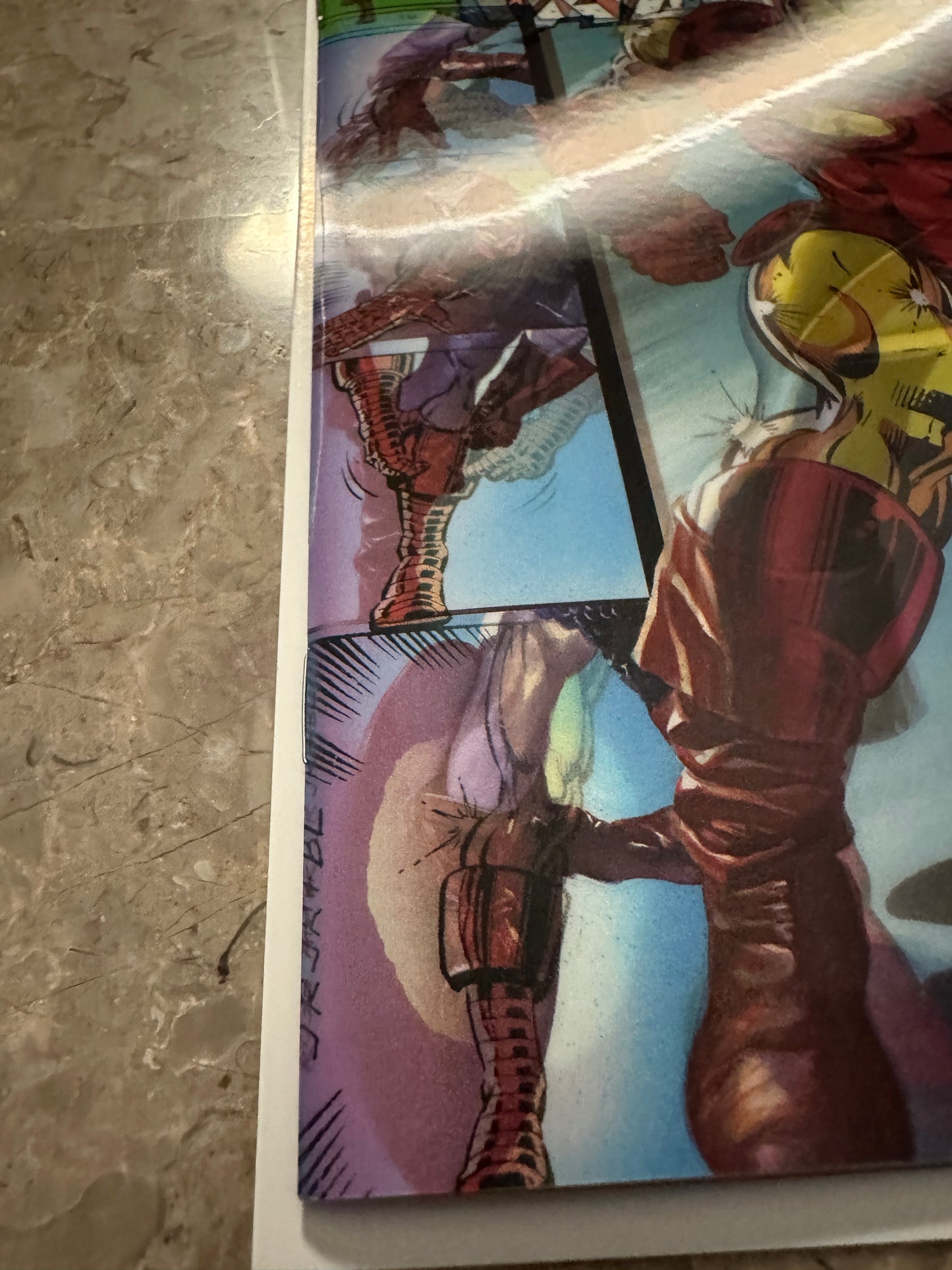 Captain America #695 Lenticular Cover (Marvel Comics 2018)