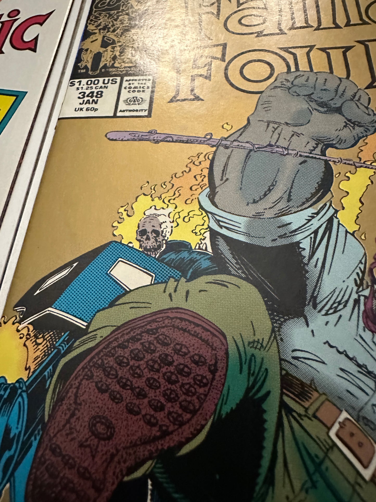 Fantastic Four #348 1st and 2nd Gold Print High Grade (1991 Marvel)