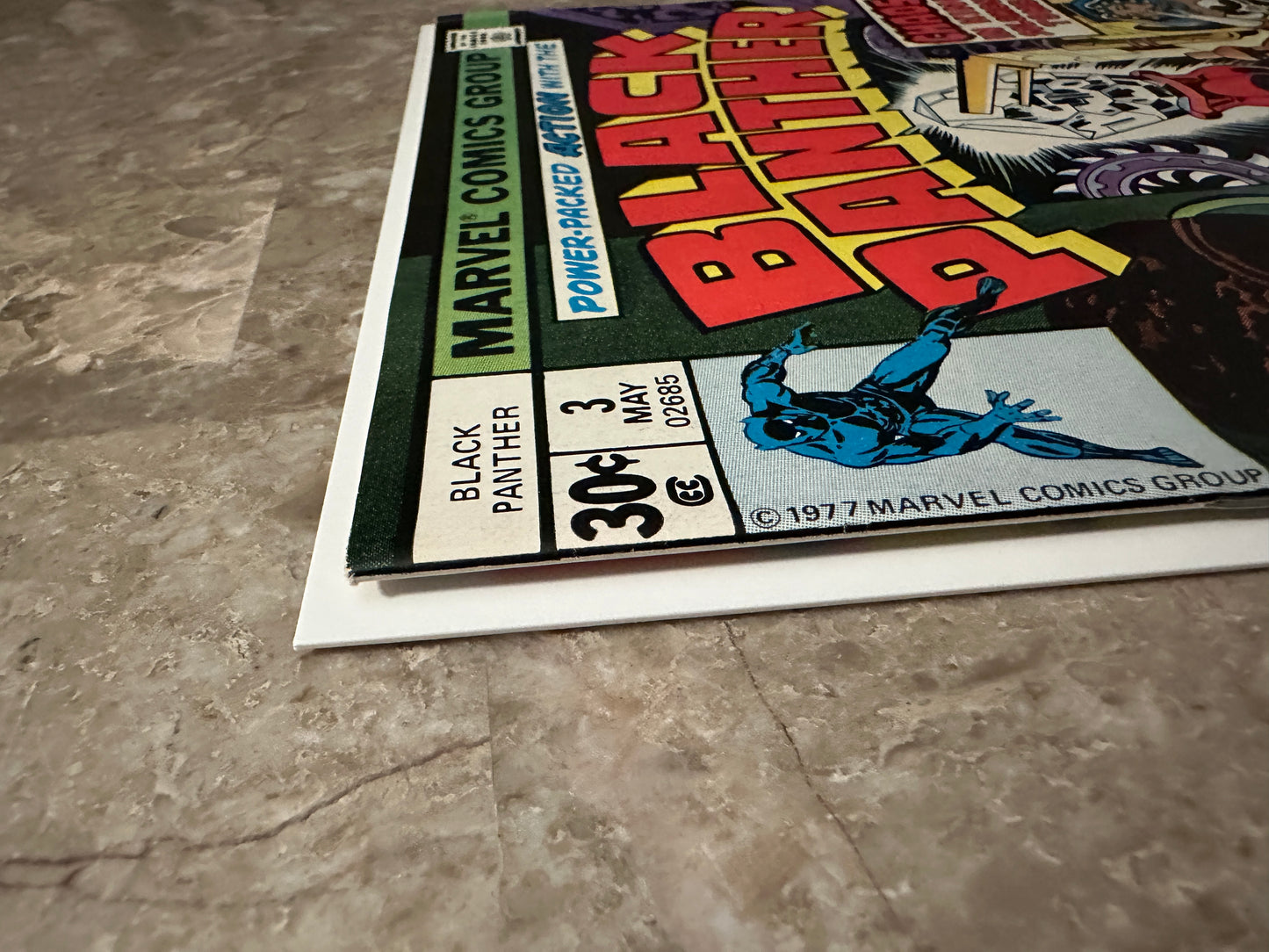 Black Panther #3 FN 6.0-6.5 (1977 Marvel Comics)