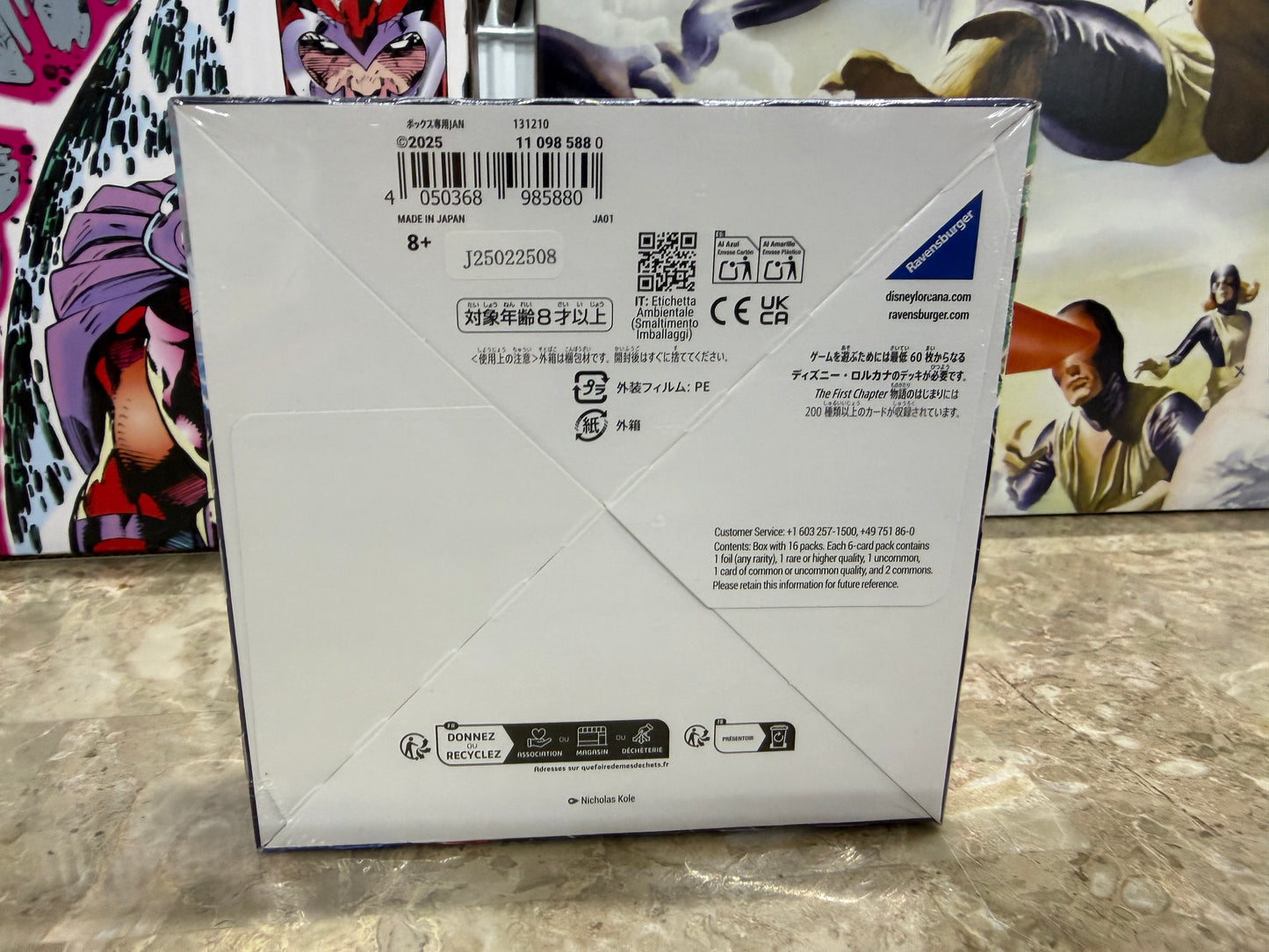 Disney Lorcana TCG The First Chapter Japanese Booster Box Factory Sealed