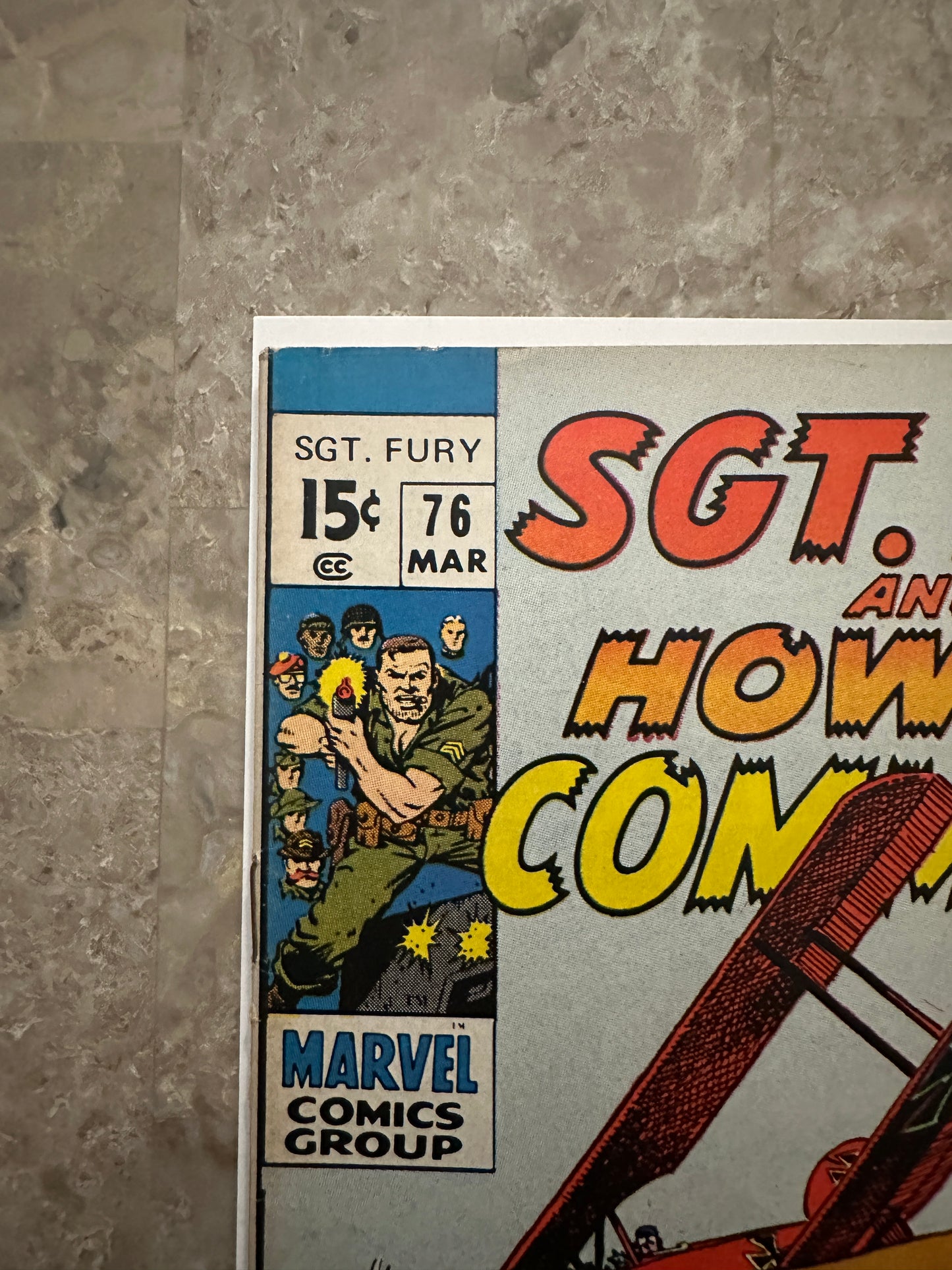 Sgt Fury #76 FN 6.0 (Marvel Comics 1970) - Nice copy for grade