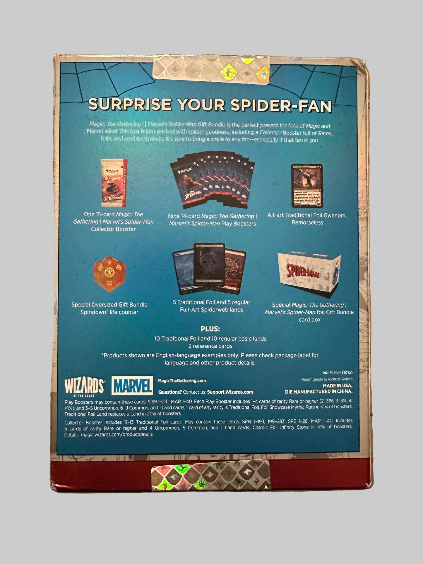 Magic: The Gathering MTG Marvel's Spider-Man Bundle Gift Edition - New/Sealed