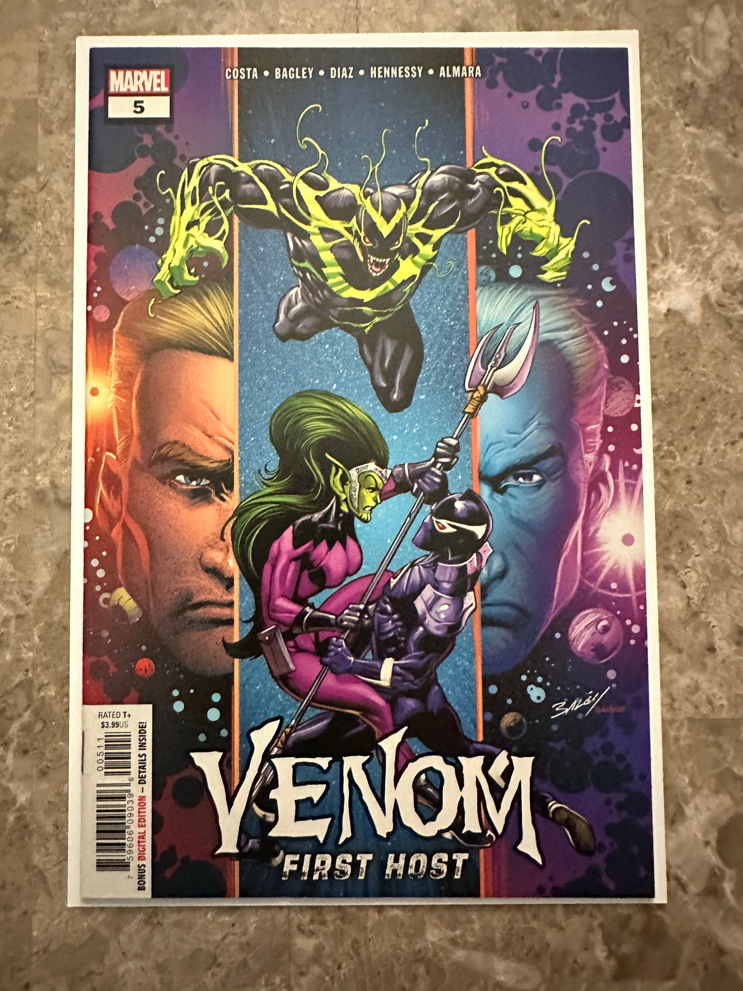 Venom First Host Full Set High Grade NM (2018 Marvel)