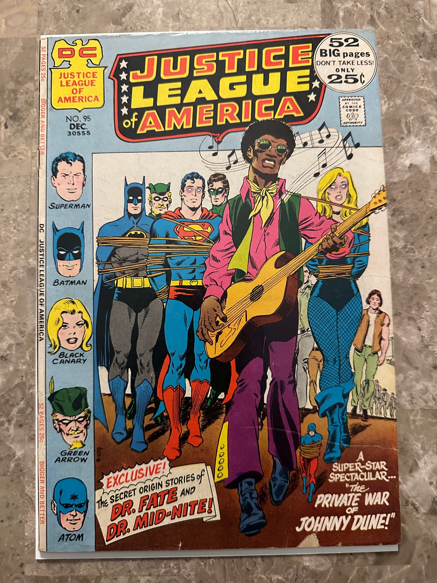 Justice League of America #95 VG 4.0 (1971 DC) - Neal Adams