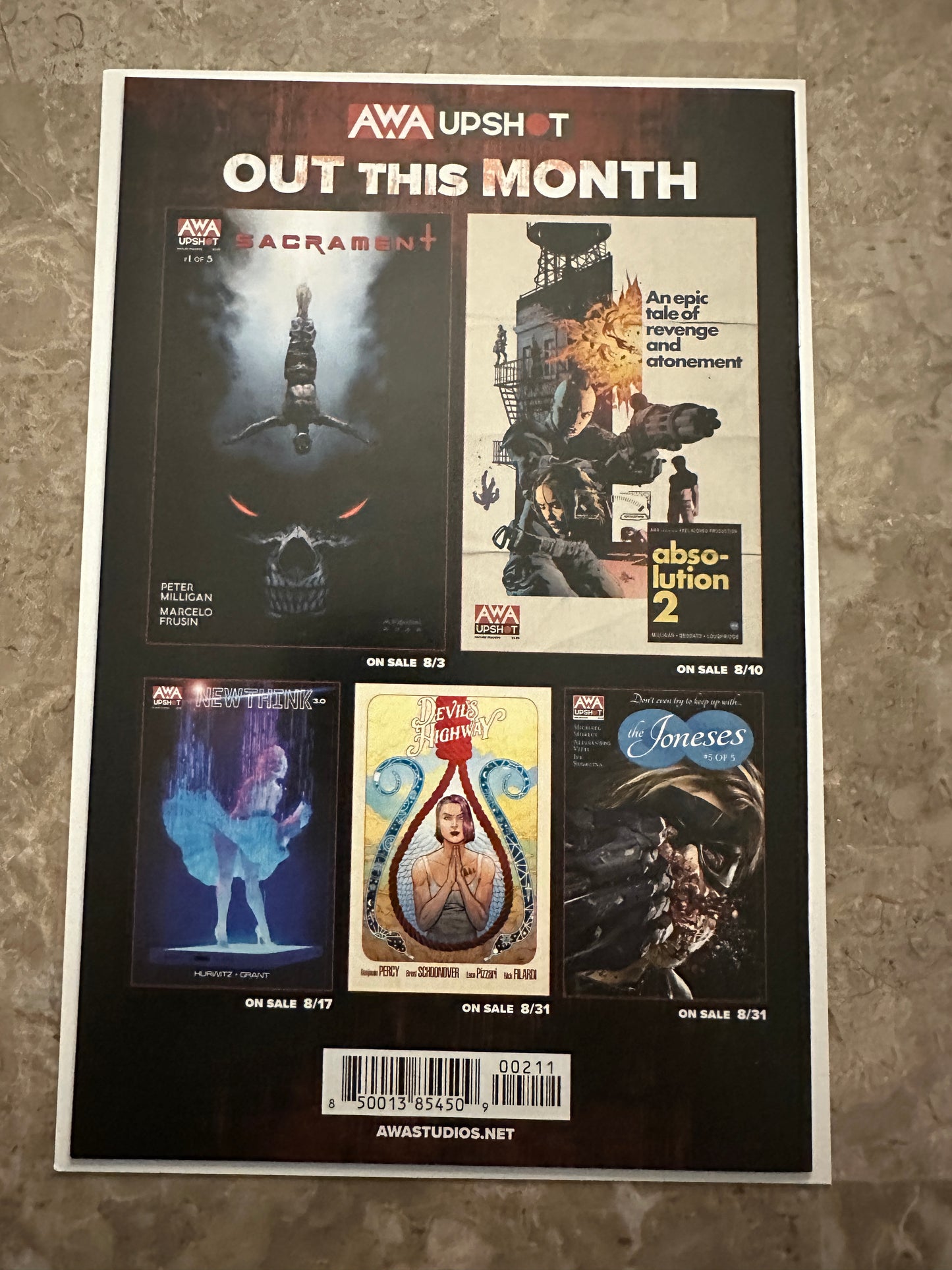 Absolution #1-4 Full Set (2022 AWA)