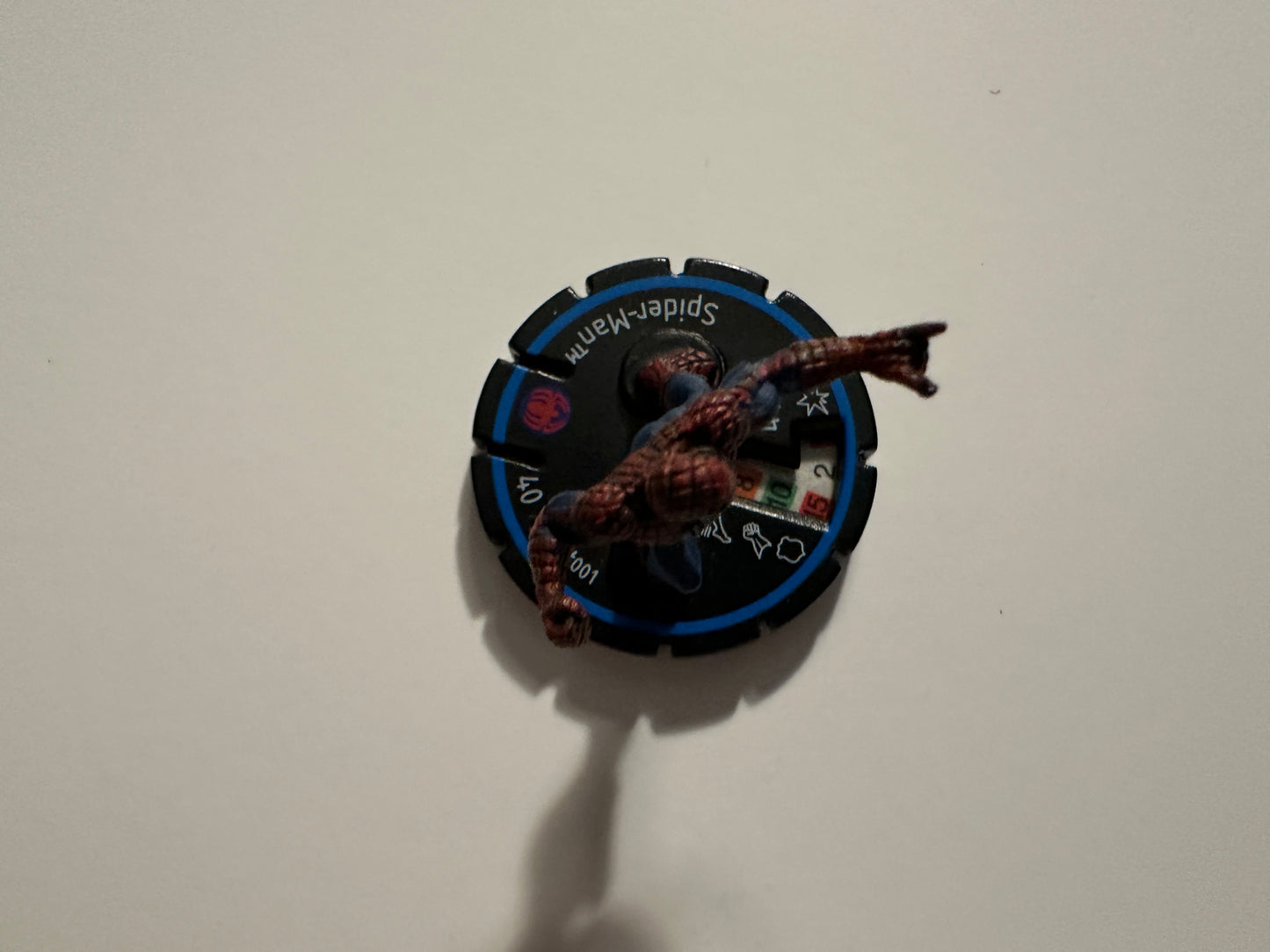 HeroClix Spider-Man #001 Experienced (2004 WizKids) - Legacy