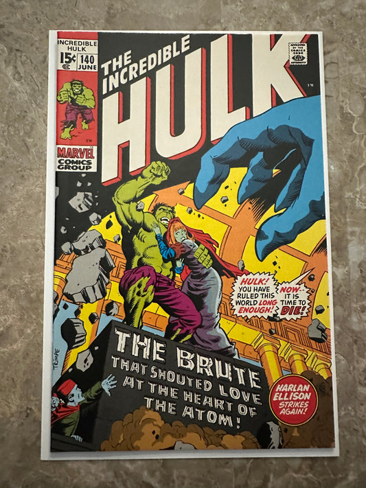 Incredible Hulk #140 JCPenney Reprint NM- 9.2 (1994 Marvel)