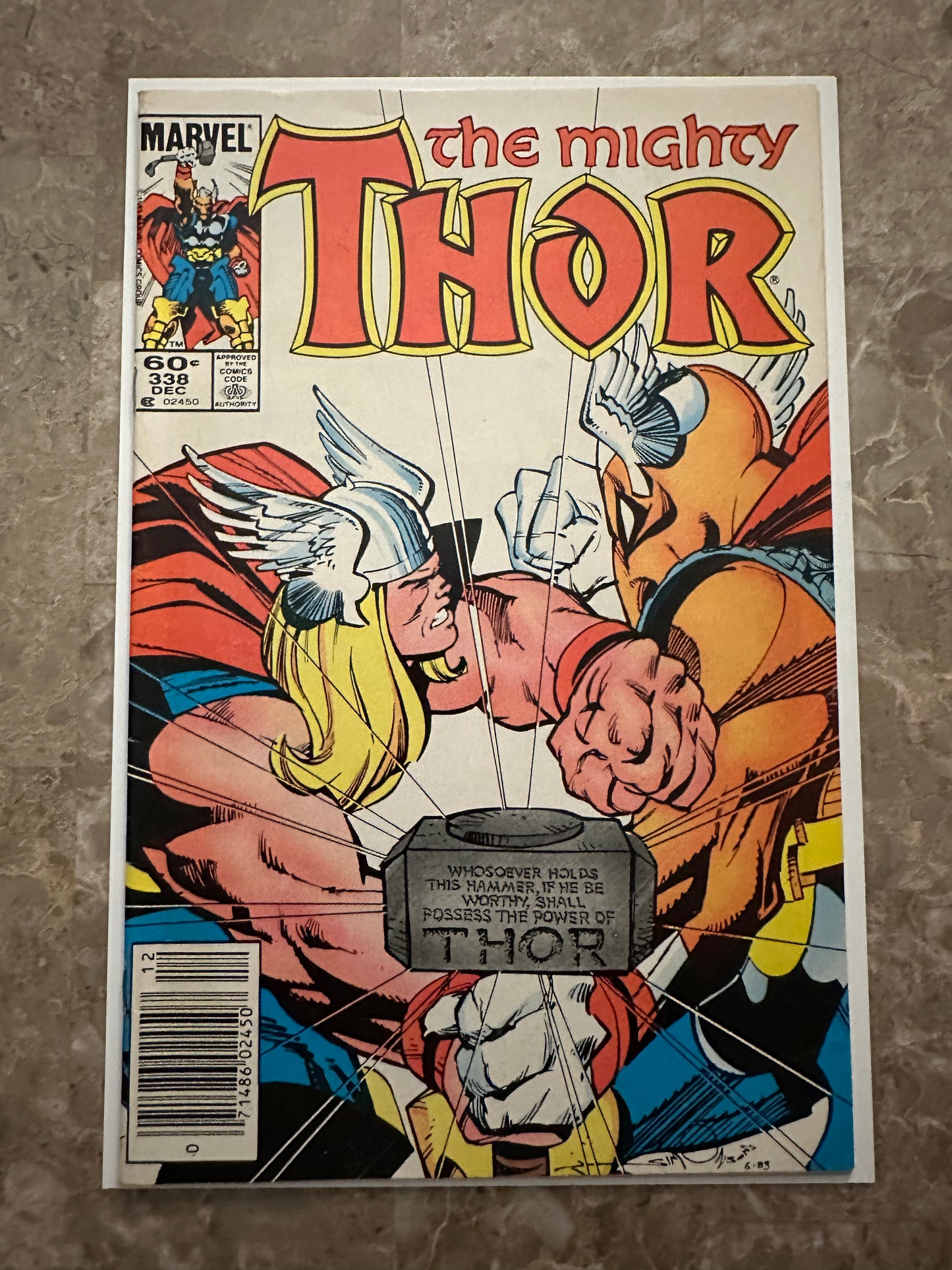 Thor #338-339 Newsstand Mid Grade (Marvel 1985)
