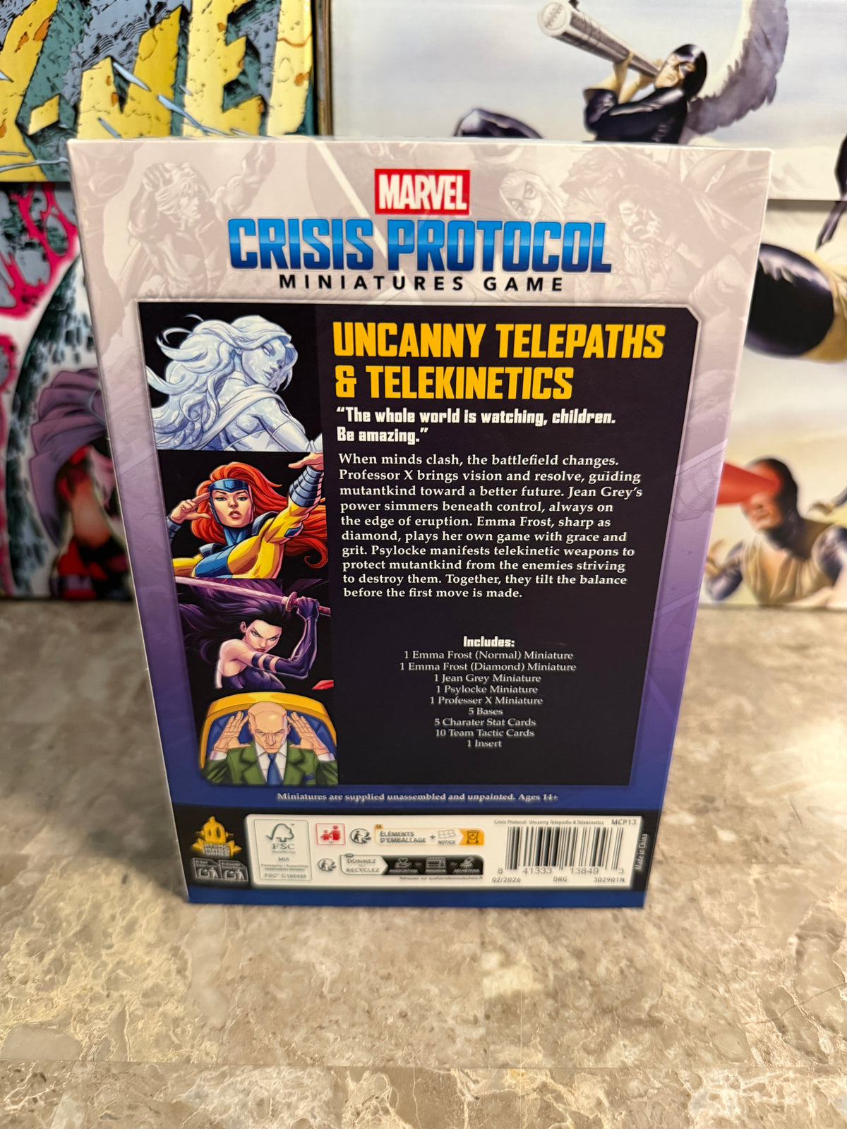Marvel: Crisis Protocol – Uncanny Telepaths & Telekinetics Character Pack (Atomic Mass Games)