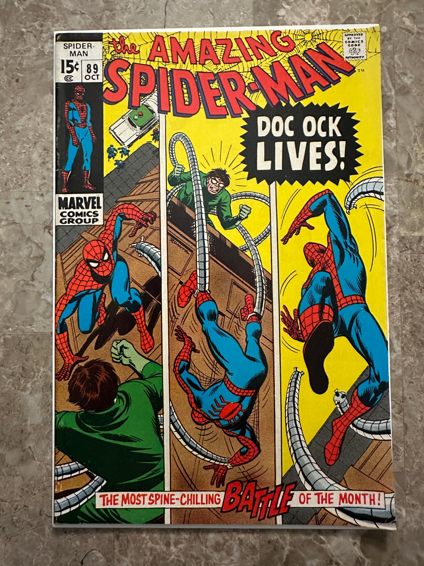 Amazing Spider-Man #89 FN 6.0 (1970 Marvel Comics)