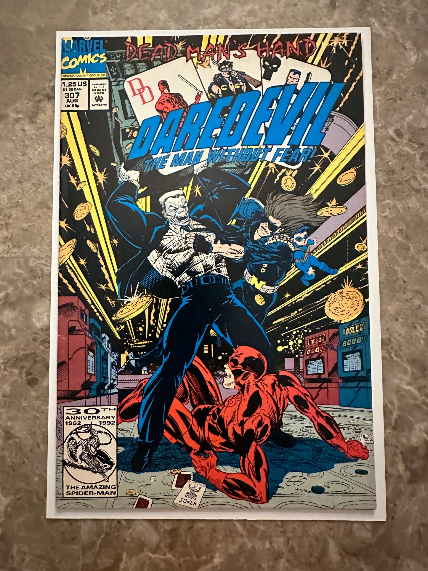 Daredevil #306-310 Higher Grade (1992 Marvel) - Add-On Pack