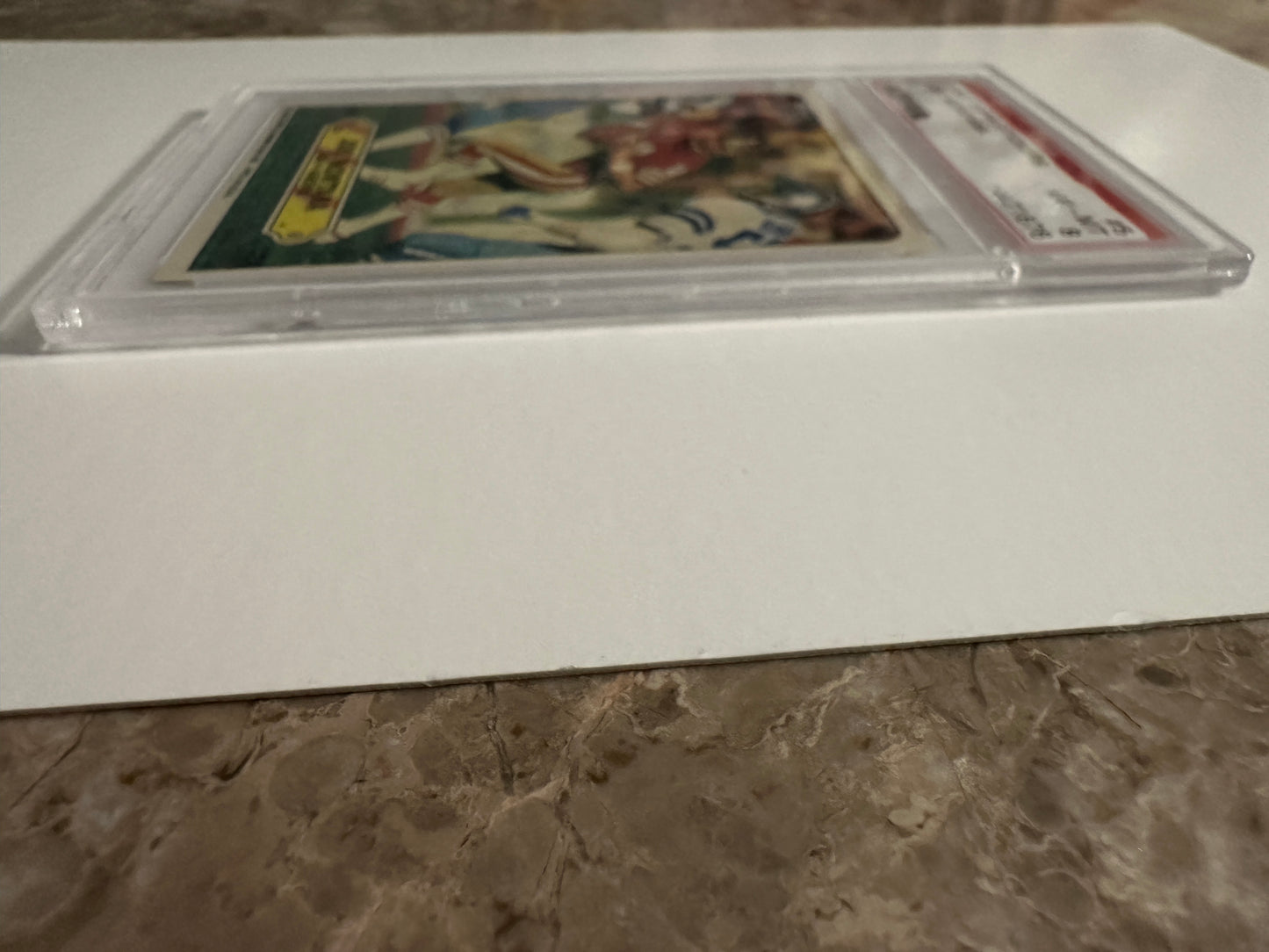Joe Montana #5 PSA Graded NM-MT 8 (1982 Topps Stickers)