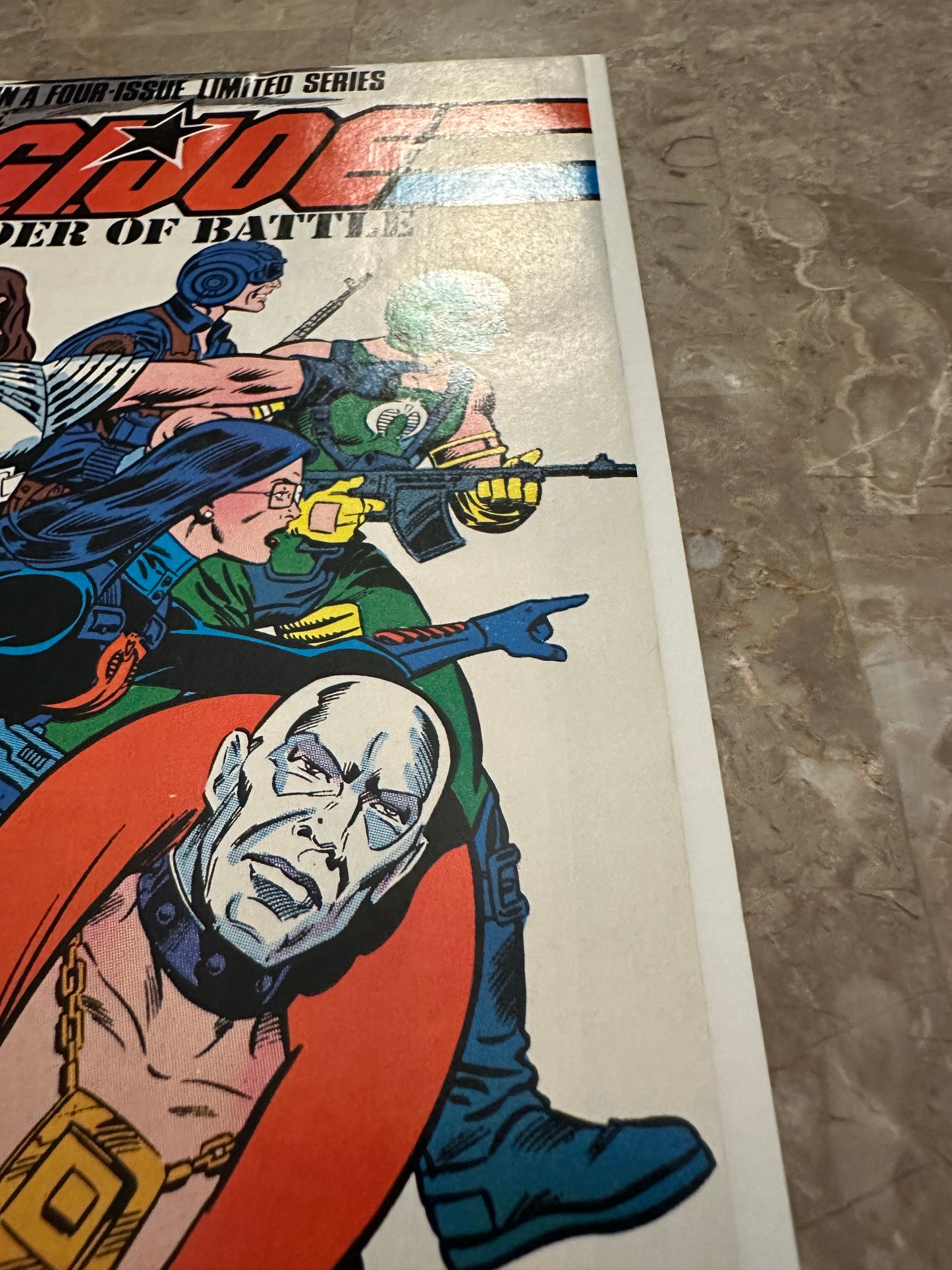 G.I. Joe: Order of Battle #1-3 Some Newsstand (Marvel 1986)