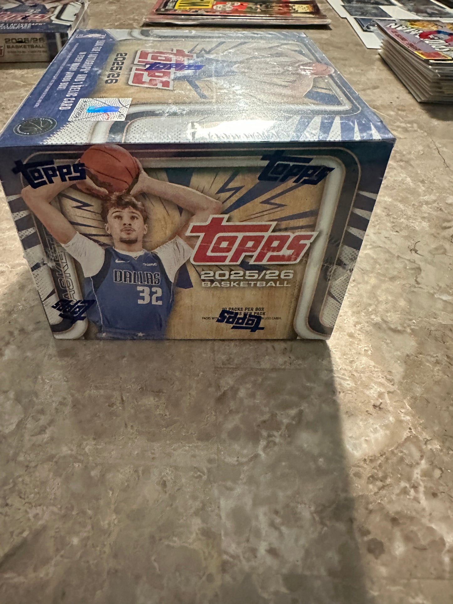2025-2026 Topps Basketball Jumbo Fat Pack Box - Ships Same or Next Day