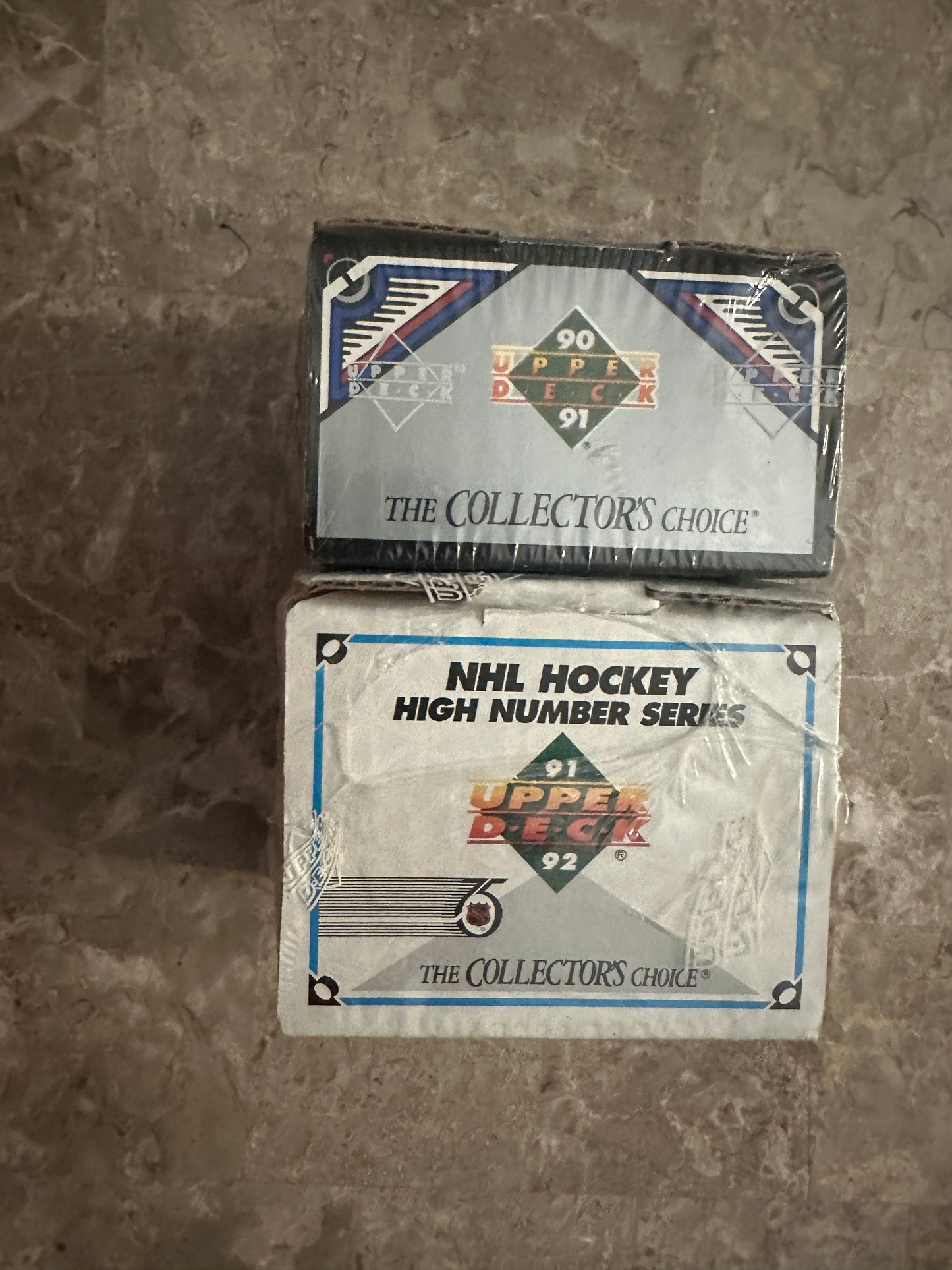 1990-1991/1991-1992 Upper Deck Hockey High Number Series Box - Sealed