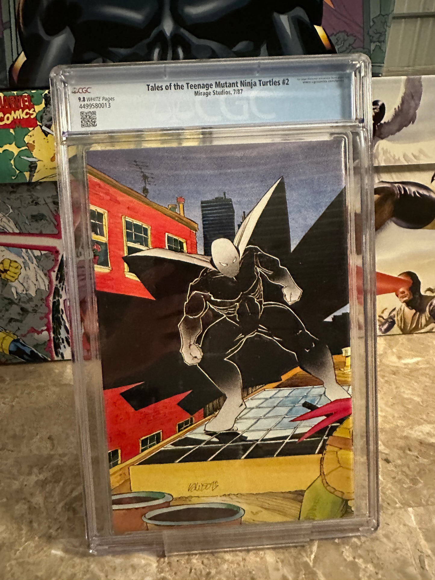 Tales of the Teenage Mutant Ninja Turtles #2 CGC 9.8 WP (1987 Mirage)