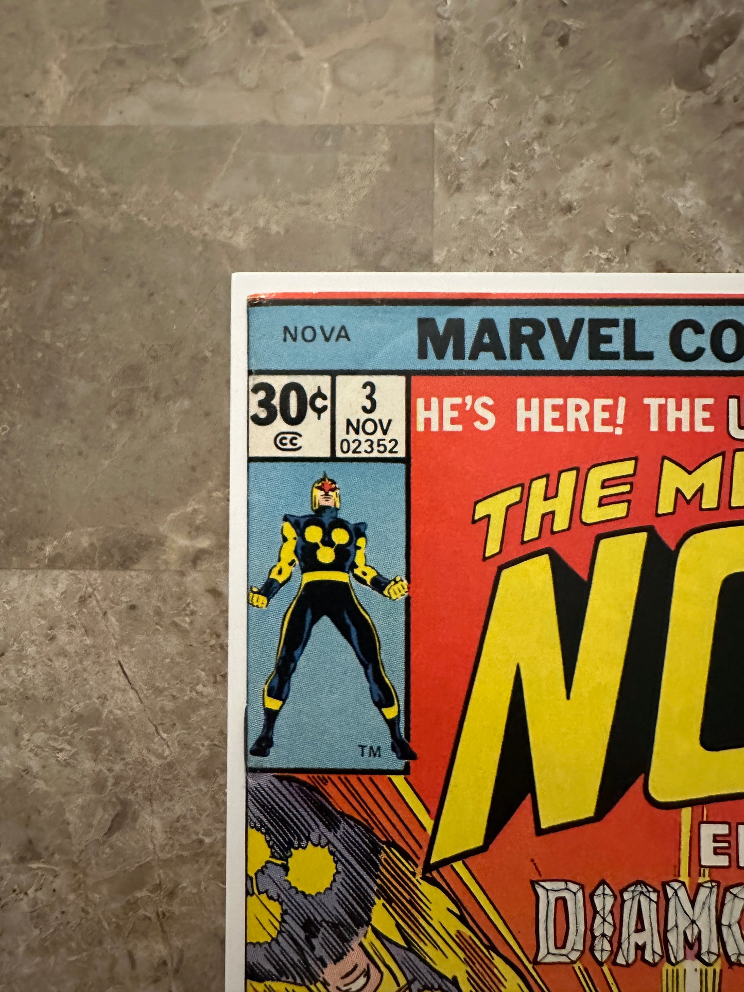 Nova #3 FN/VF 7.0 (1976 Marvel)