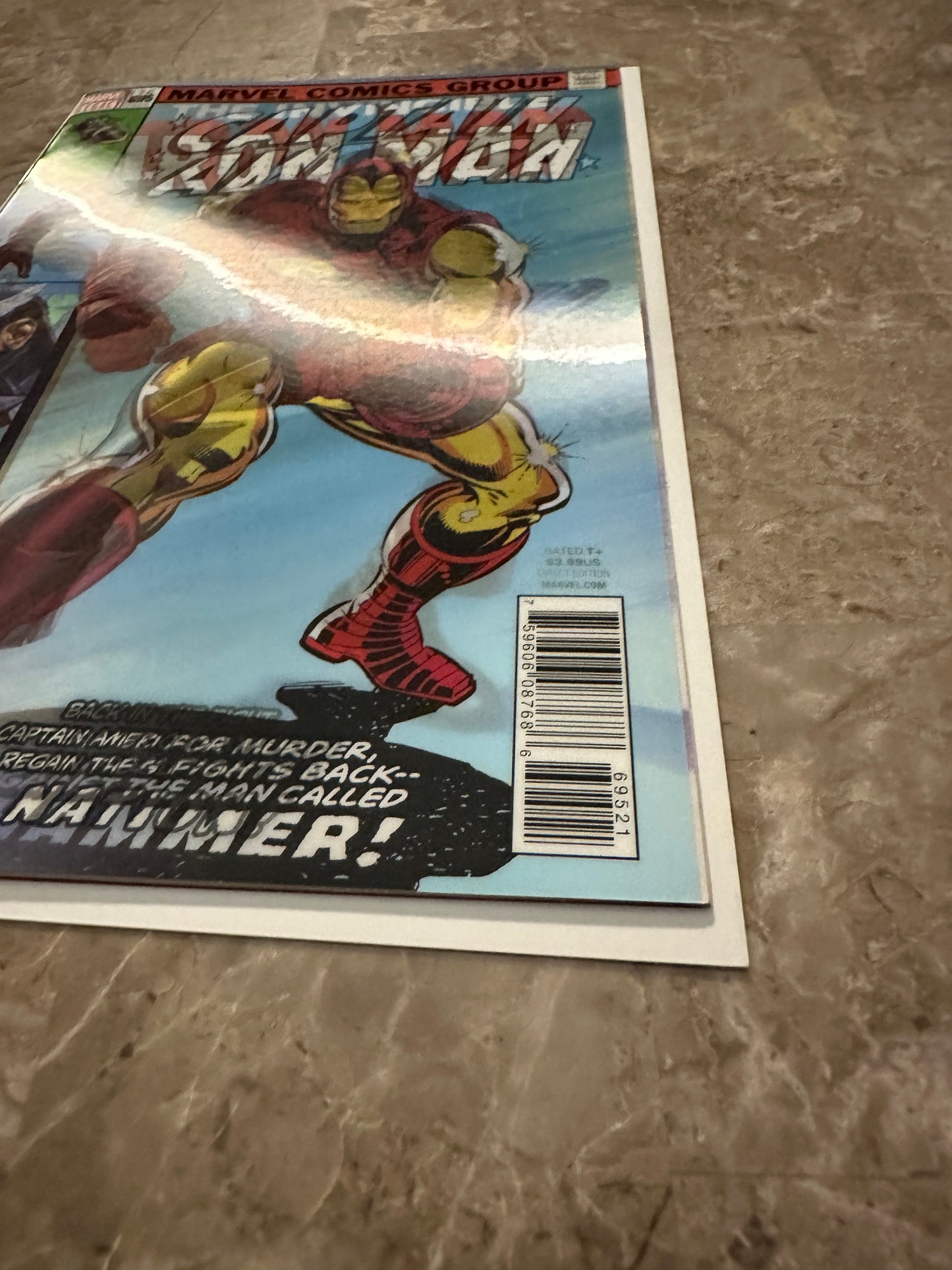 Captain America #695 Lenticular Cover (Marvel Comics 2018)
