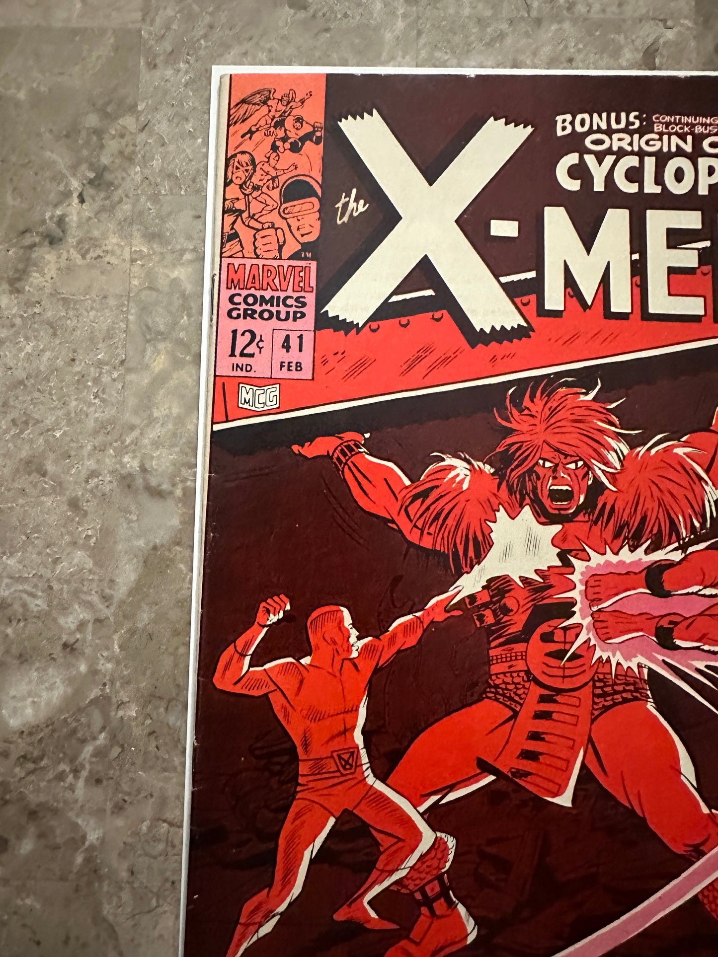 X-Men #41 FN/VF 7.0 (1968 Marvel Comics) - Presents very nicely