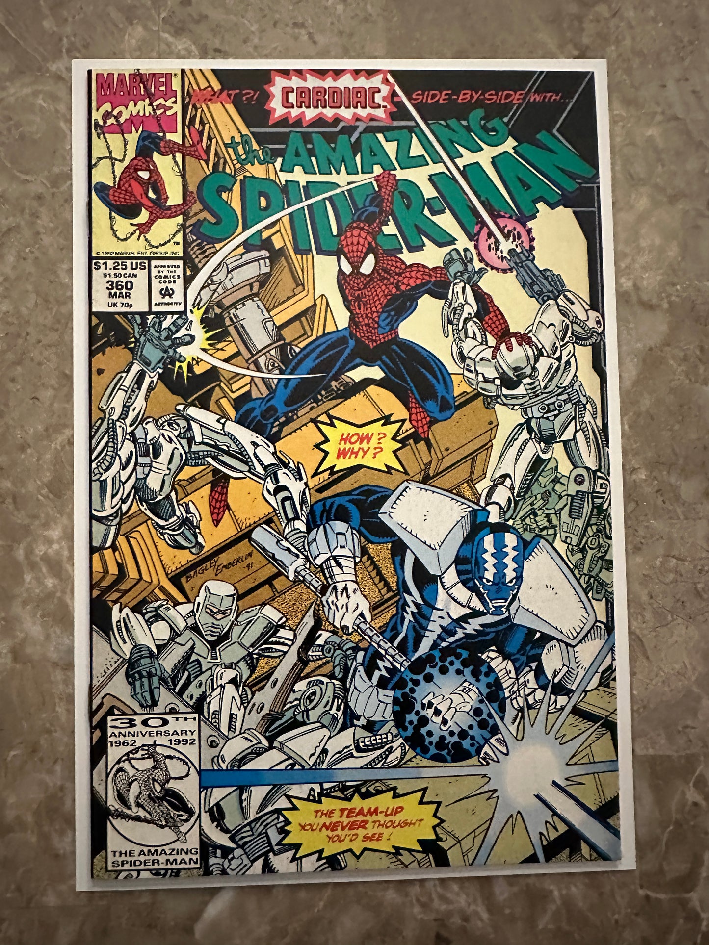 Amazing Spider-Man #360 VF/NM 9.0 (1992 Marvel)