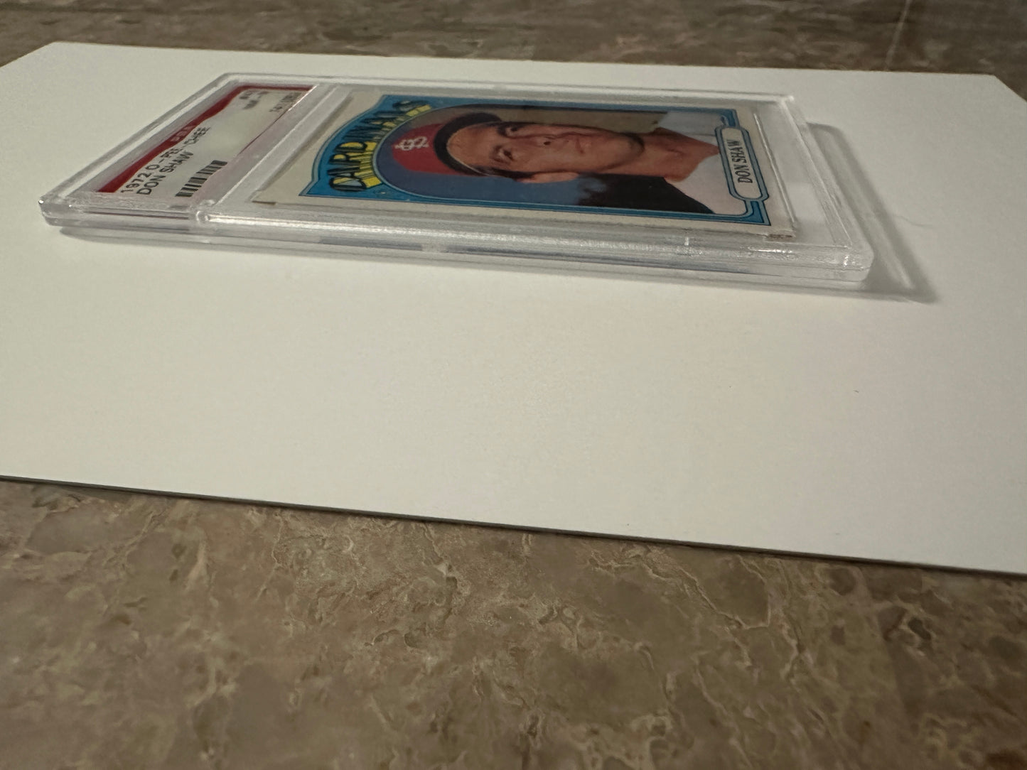 Don Shaw #479 PSA Graded NM-MT 8 (1972 O-Pee-Chee)