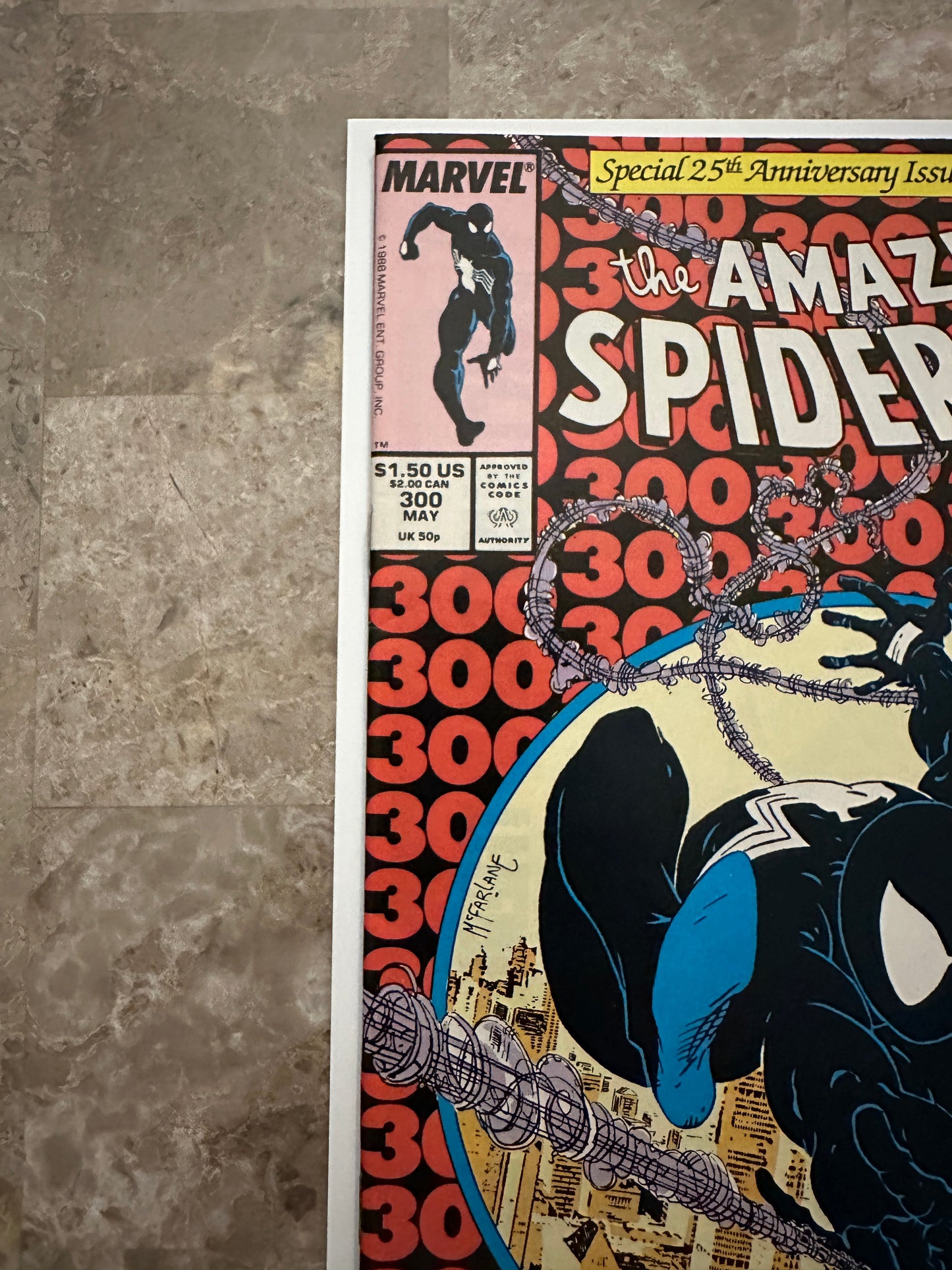 Amazing Spider-Man #300 VF+ 8.5-9.0 (1988 Marvel) - Pressable 9.2?
