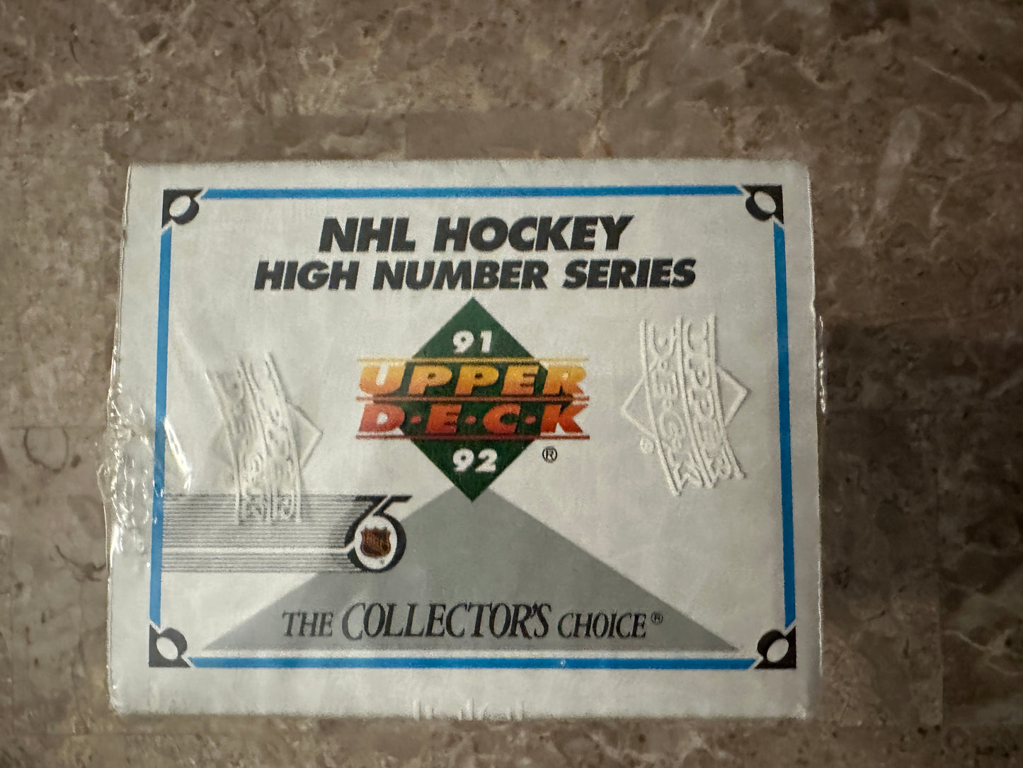 1991-1992 Upper Deck Hockey High Number Series Box - Sealed
