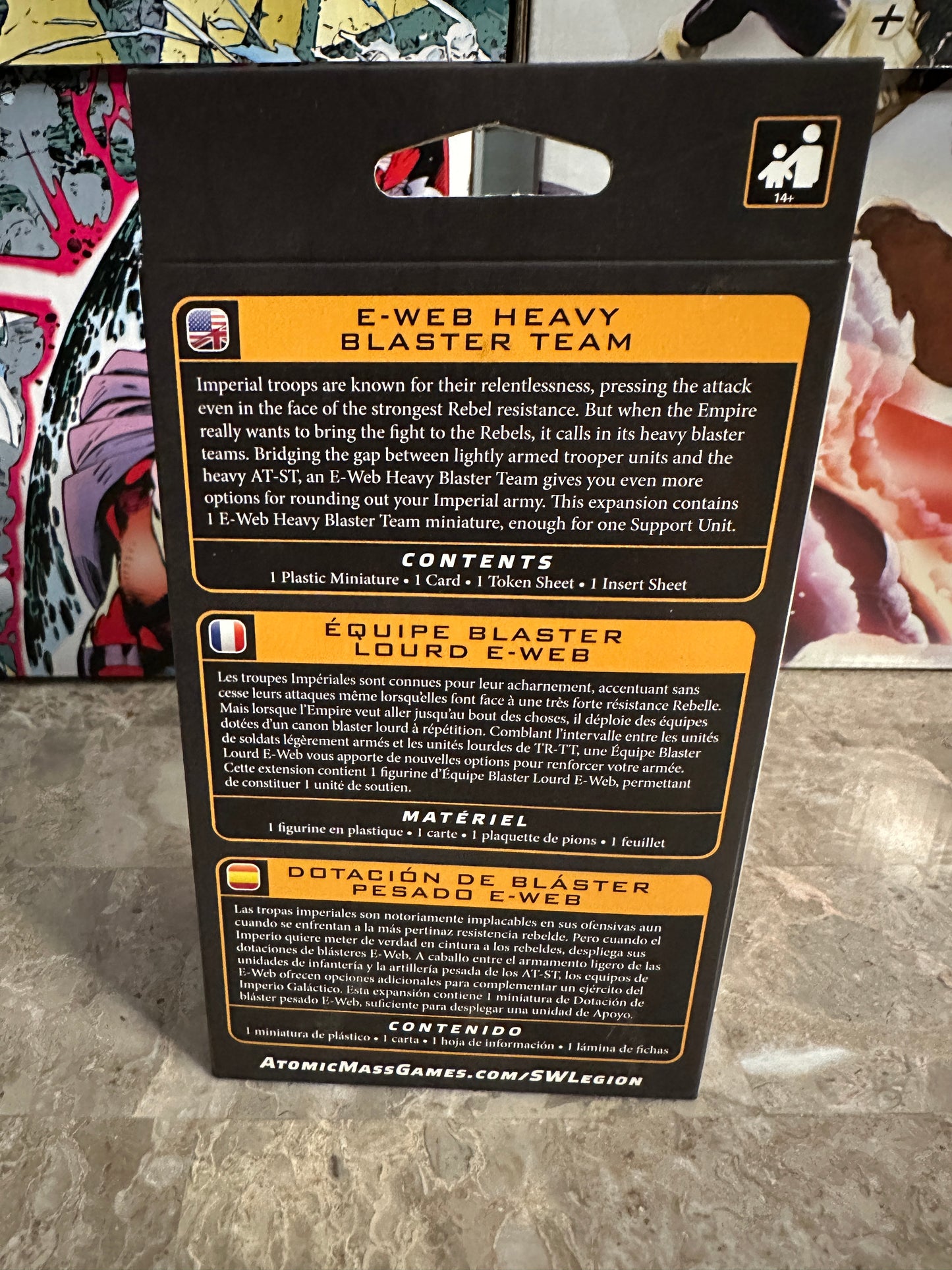 💥 Star Wars: Legion - E-Web Heavy Blaster Team Unit Expansion