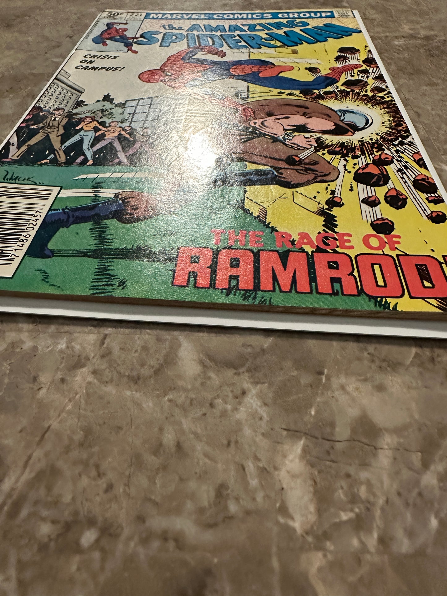 Amazing Spider-Man #221 Newsstand VF 8.0 (1980 Marvel)