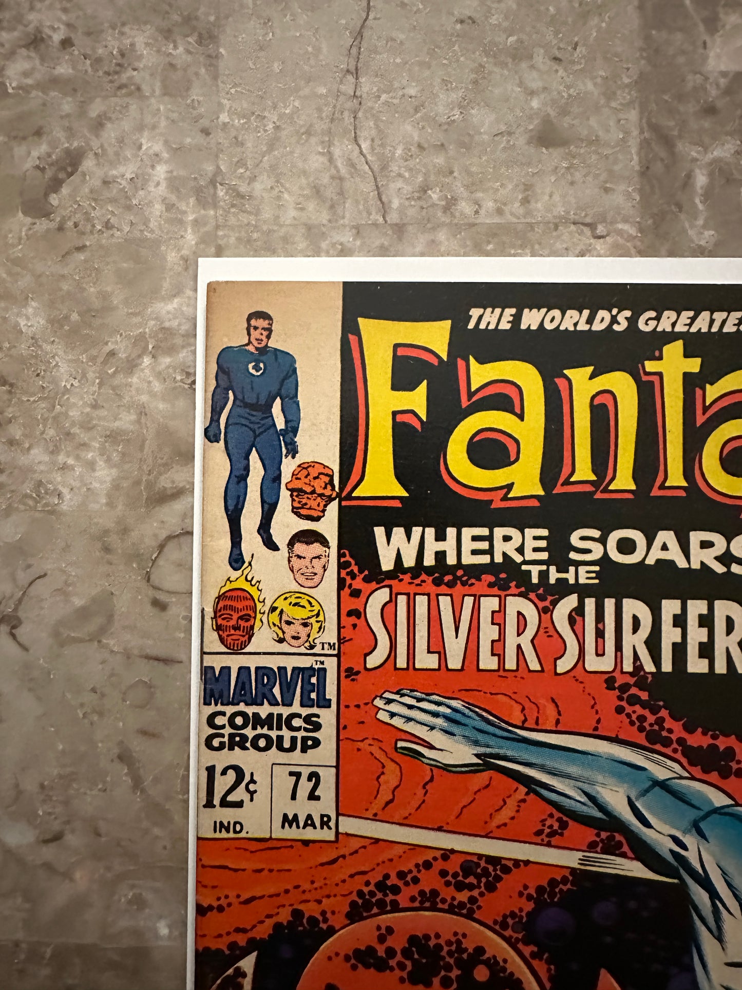 Fantastic Four #72 FN+ 6.5 (1968 Marvel)