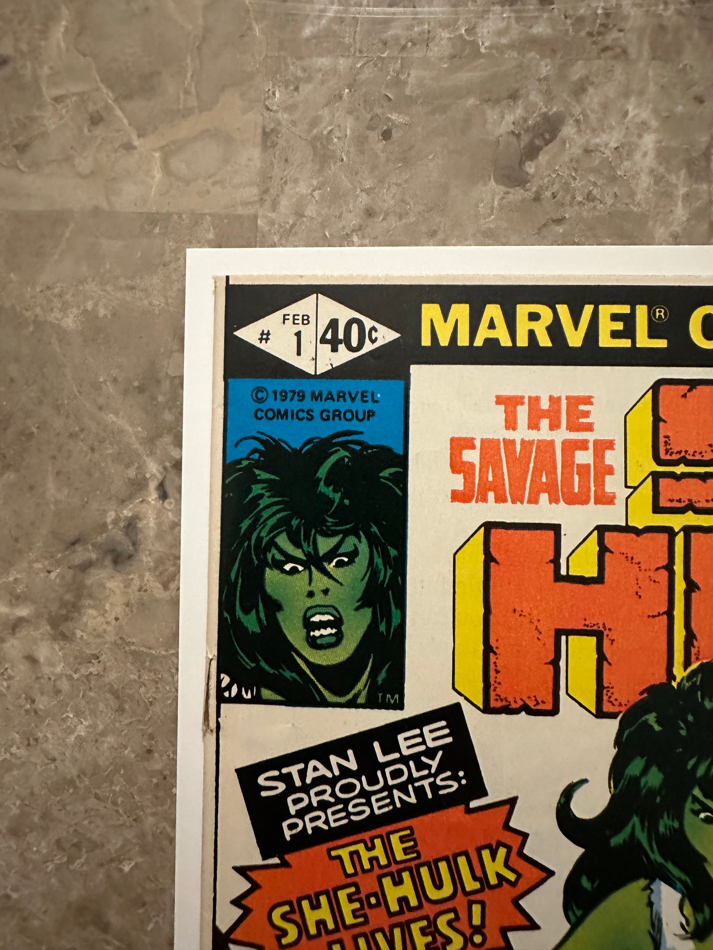 Savage She-Huk #1 FN 6.0 (1980 Marvel Comics) - High Grade, Detached Staple