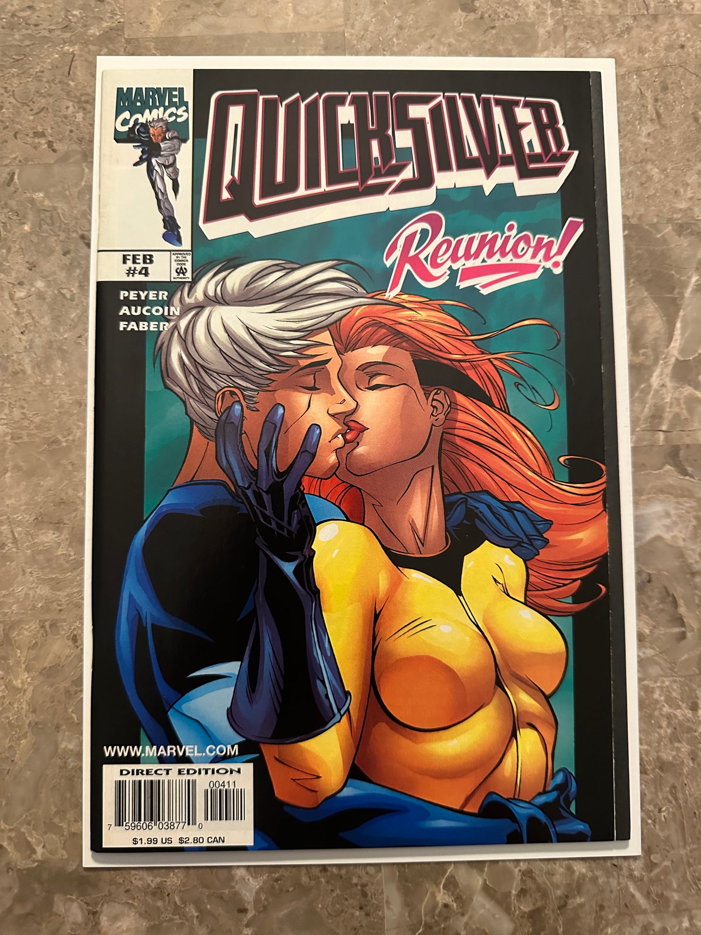 Quicksilver #1-7 High Grade (Marvel Comics 1997)