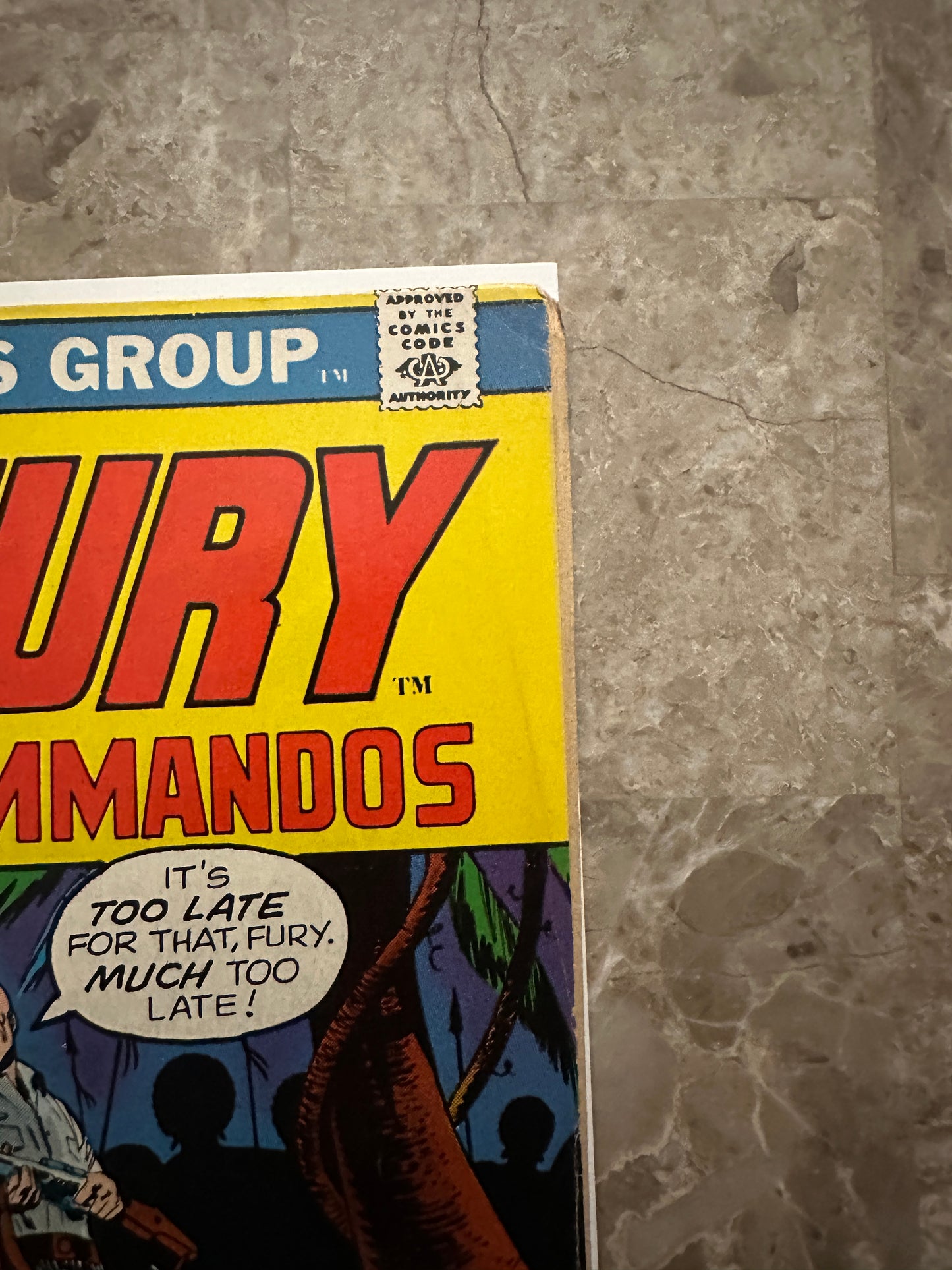 Sgt Fury #112 VG/FN 5.0 (Marvel Comics 1973)
