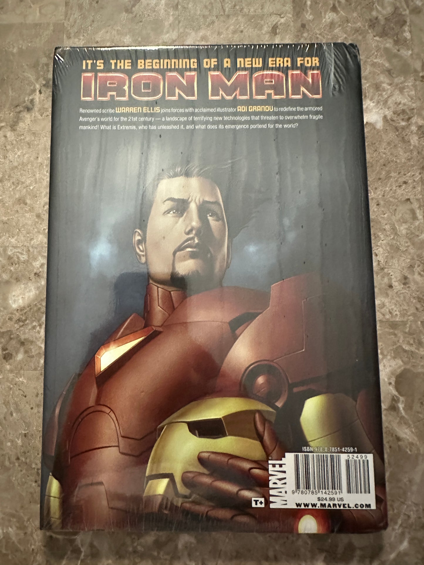 Iron Man Extremis Hardcover (2010 Marvel Comics)