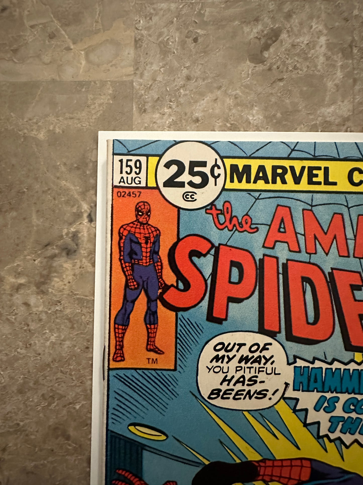 Amazing Spider-Man #159 FN/VF 7.0 (1976 Marvel Comics)