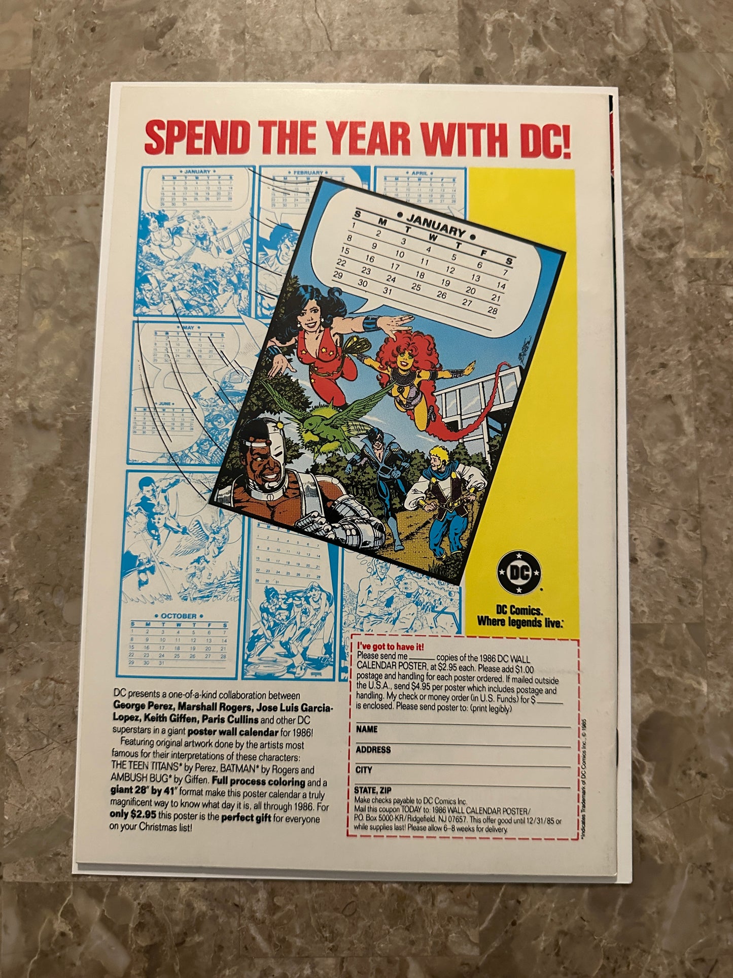 The New Teen Titans #17 VF+ 8.5 (1986 DC)