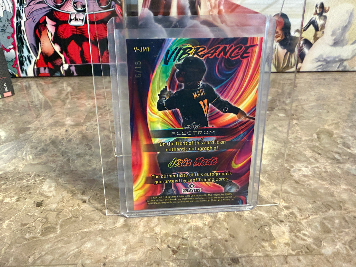 Jesus Made 2026 Leaf Electrum Baseball Vibrance Auto Bronze /15