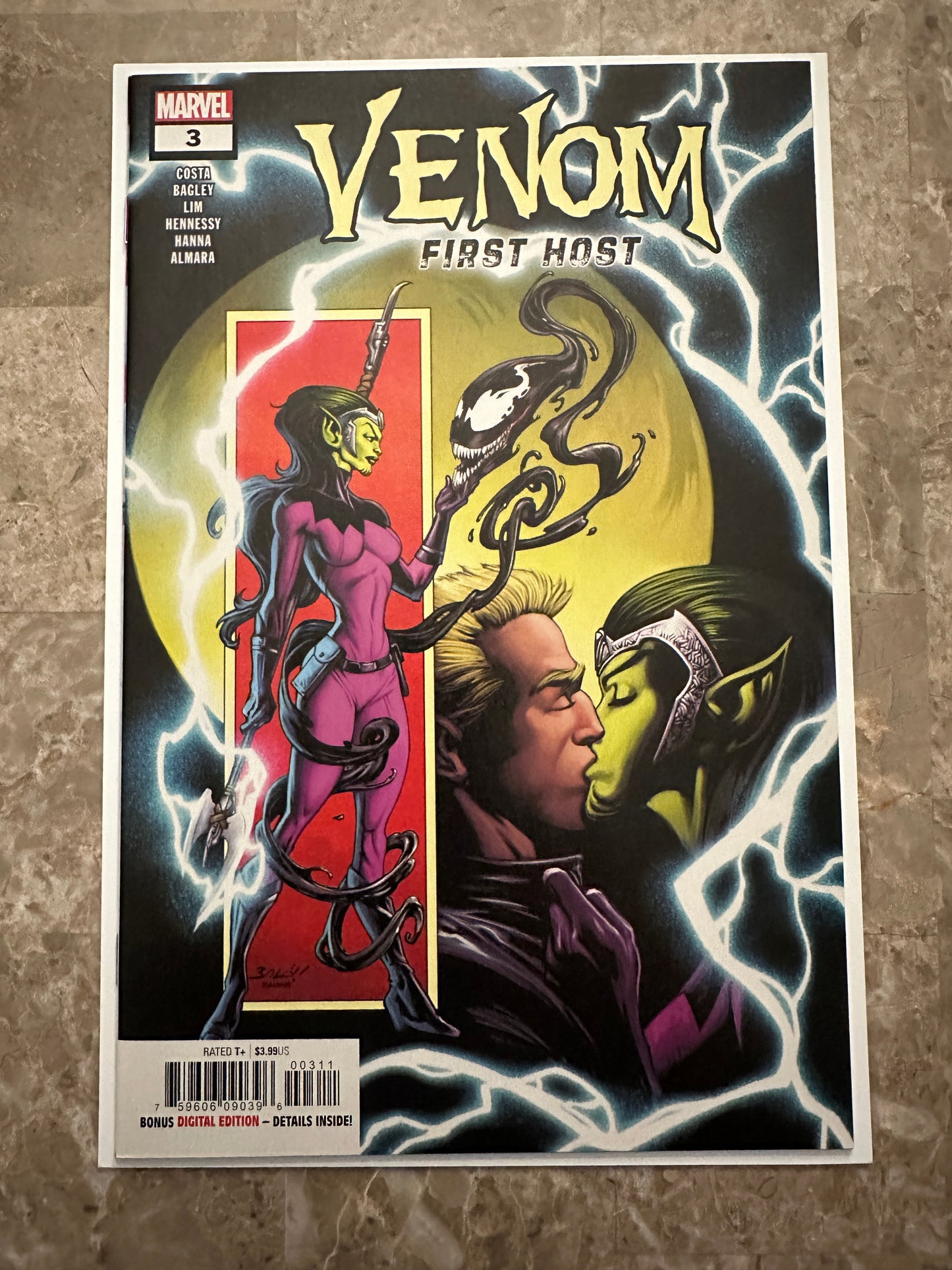 Venom First Host Full Set High Grade NM (2018 Marvel)
