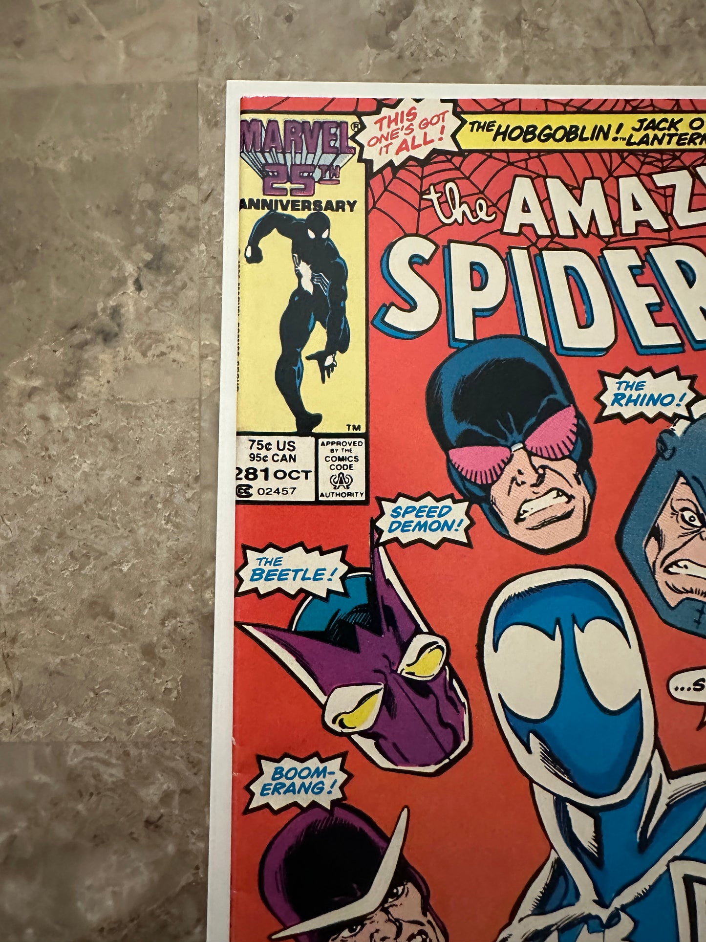 Amazing Spider-Man #281 Newsstand FN/VF 7.0 (1986 Marvel)