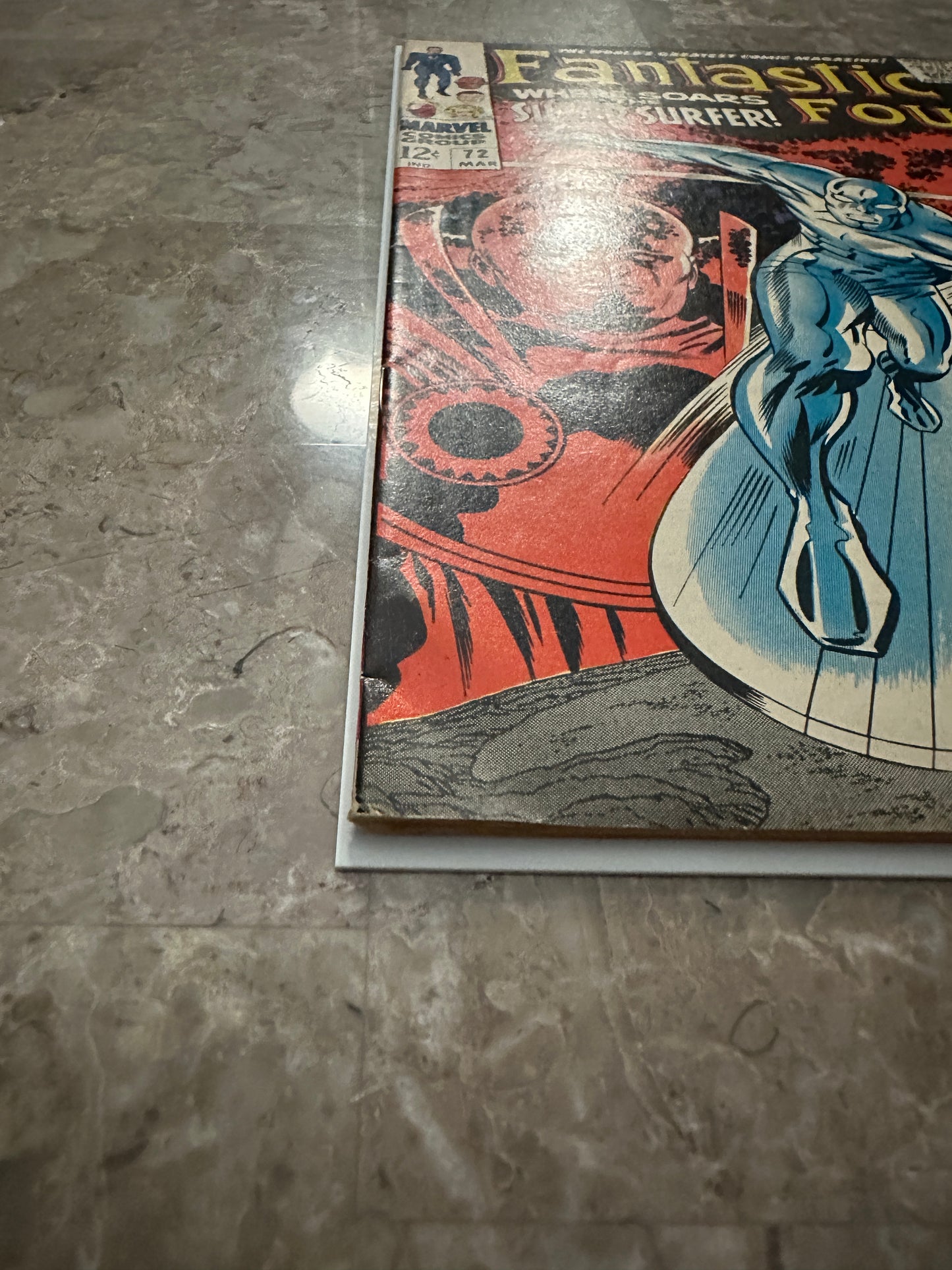Fantastic Four #72 FN+ 6.5 (1968 Marvel)