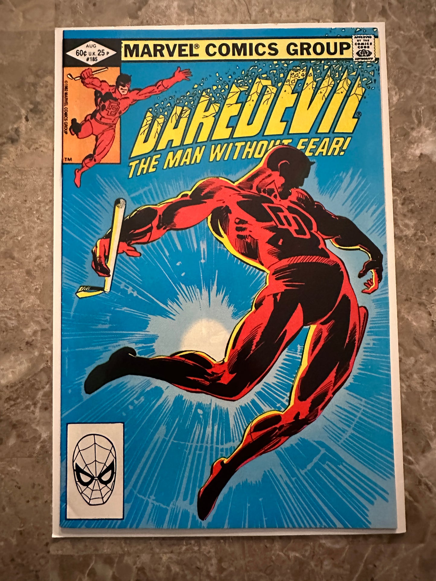 Daredevil #185,186,187,189 (1982 Marvel Comics) - Very high grade