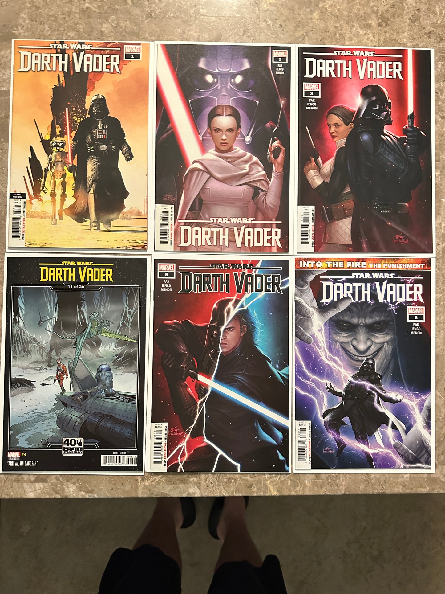 Star Wars Darth Vader #1-50 Complete Set High Grade (2020) - Variants Included