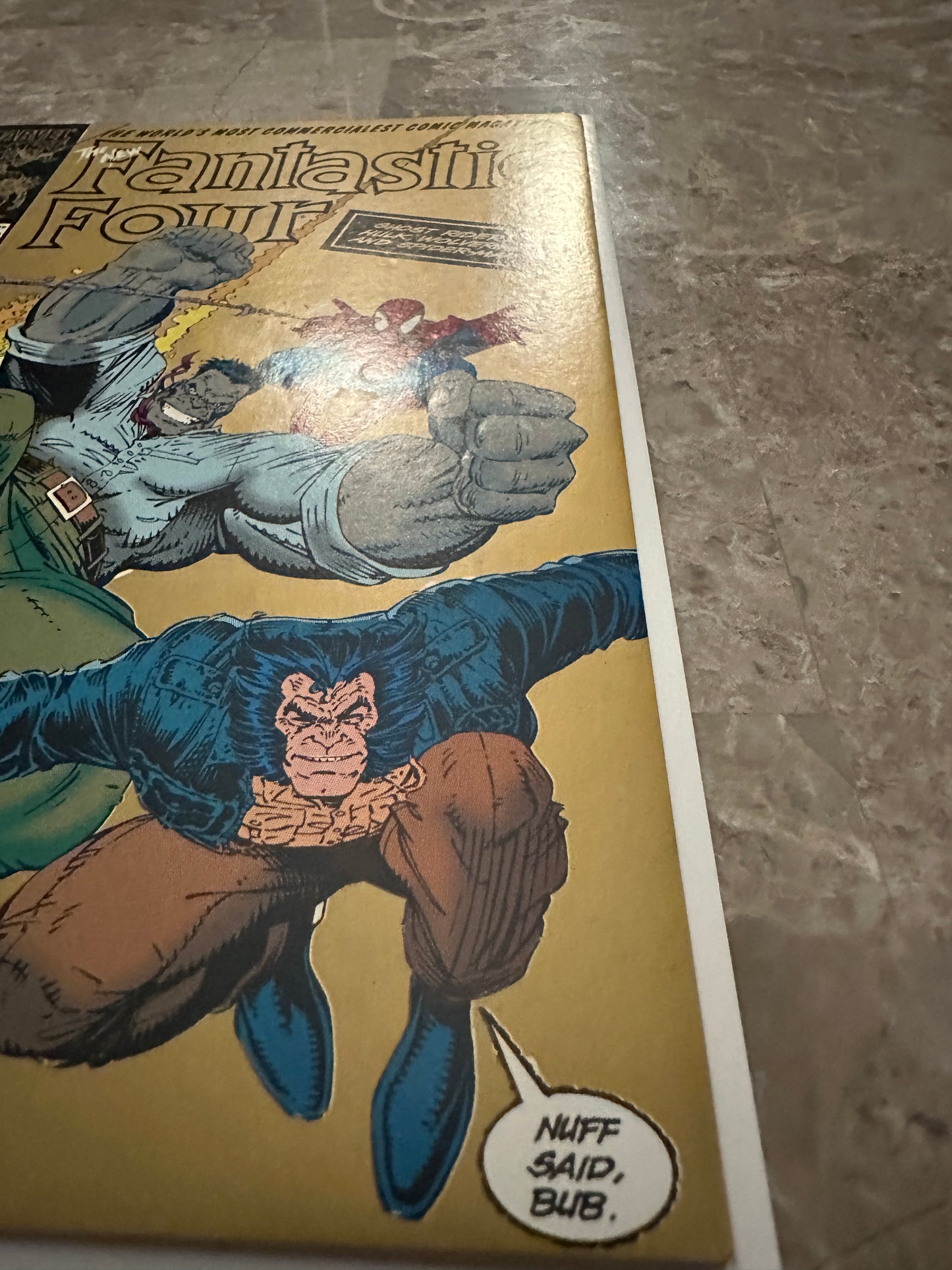 Fantastic Four #348 1st and 2nd Gold Print High Grade (1991 Marvel)