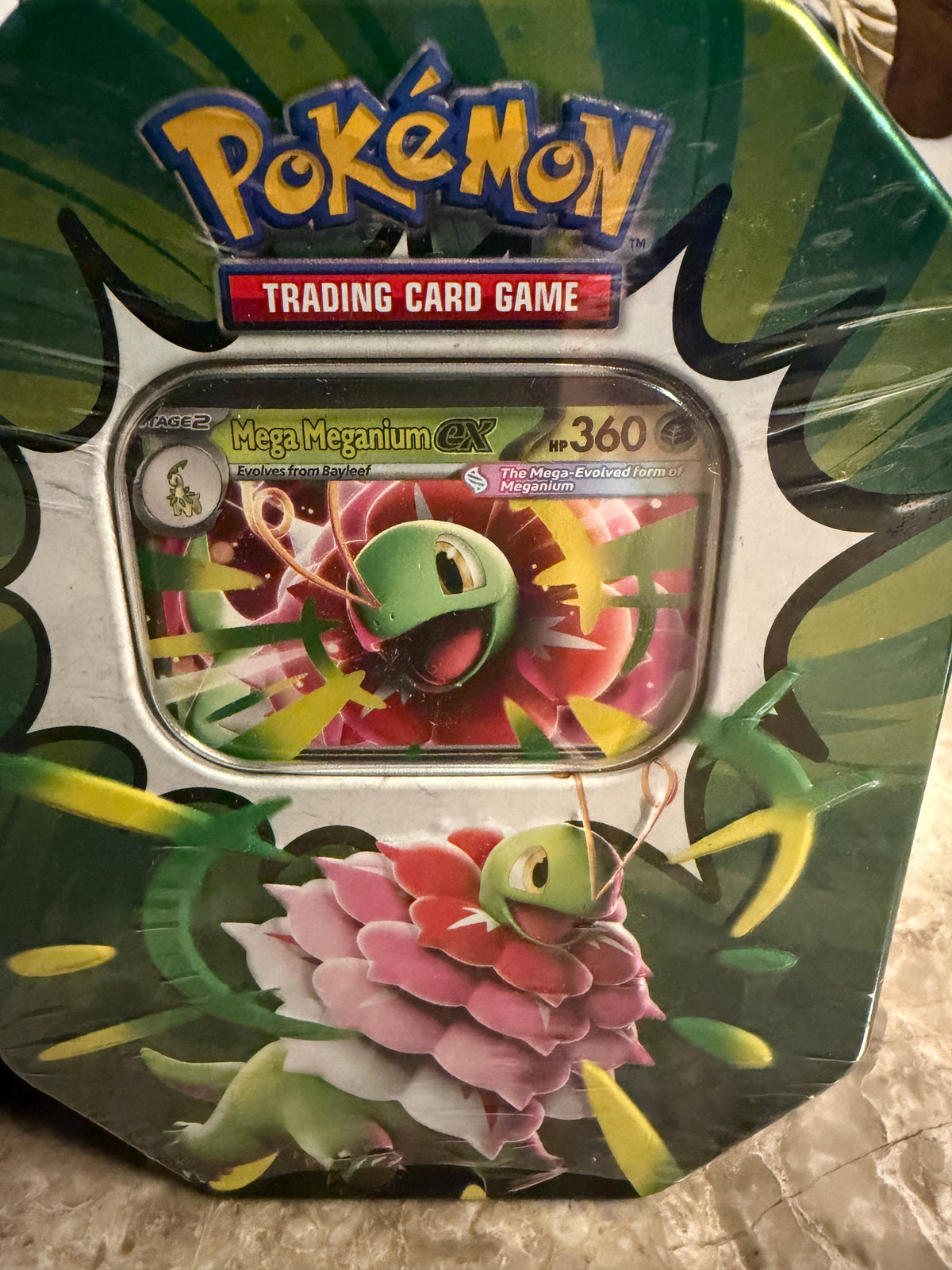 Pokémon TCG: Mega Evolution – Ascended Heroes Tin Set - Feraligatr & Meganium