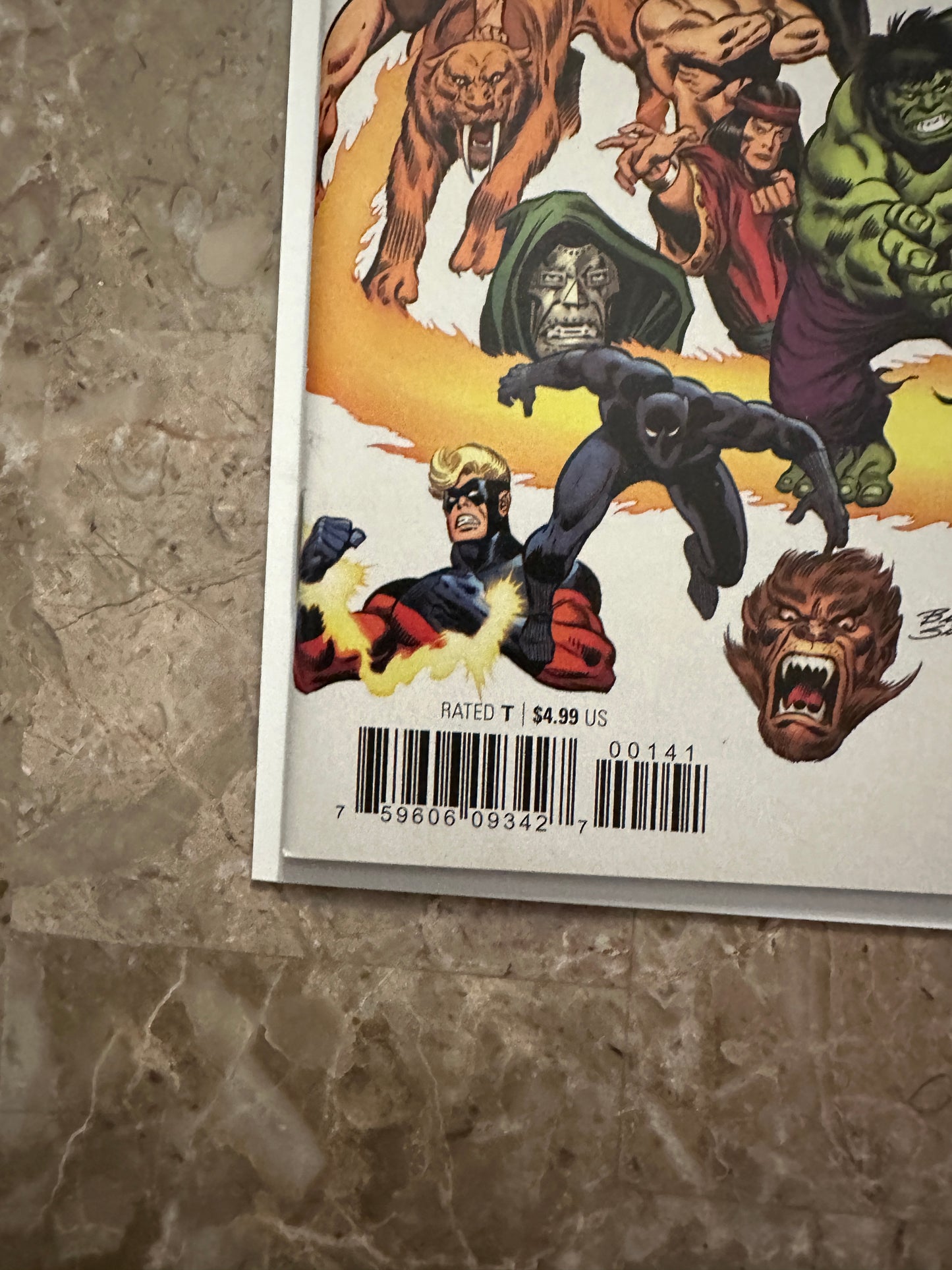 History of the Marvel Universe 1:100 NM 9.4 (2019 Marvel) - John Buscema