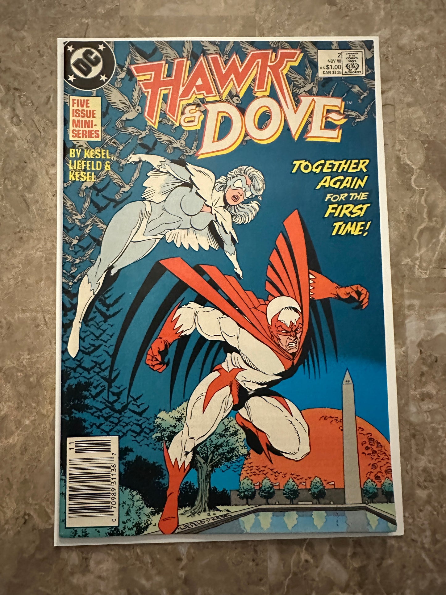 Hawk and Dove #1-5 Full Set (DC 1988)