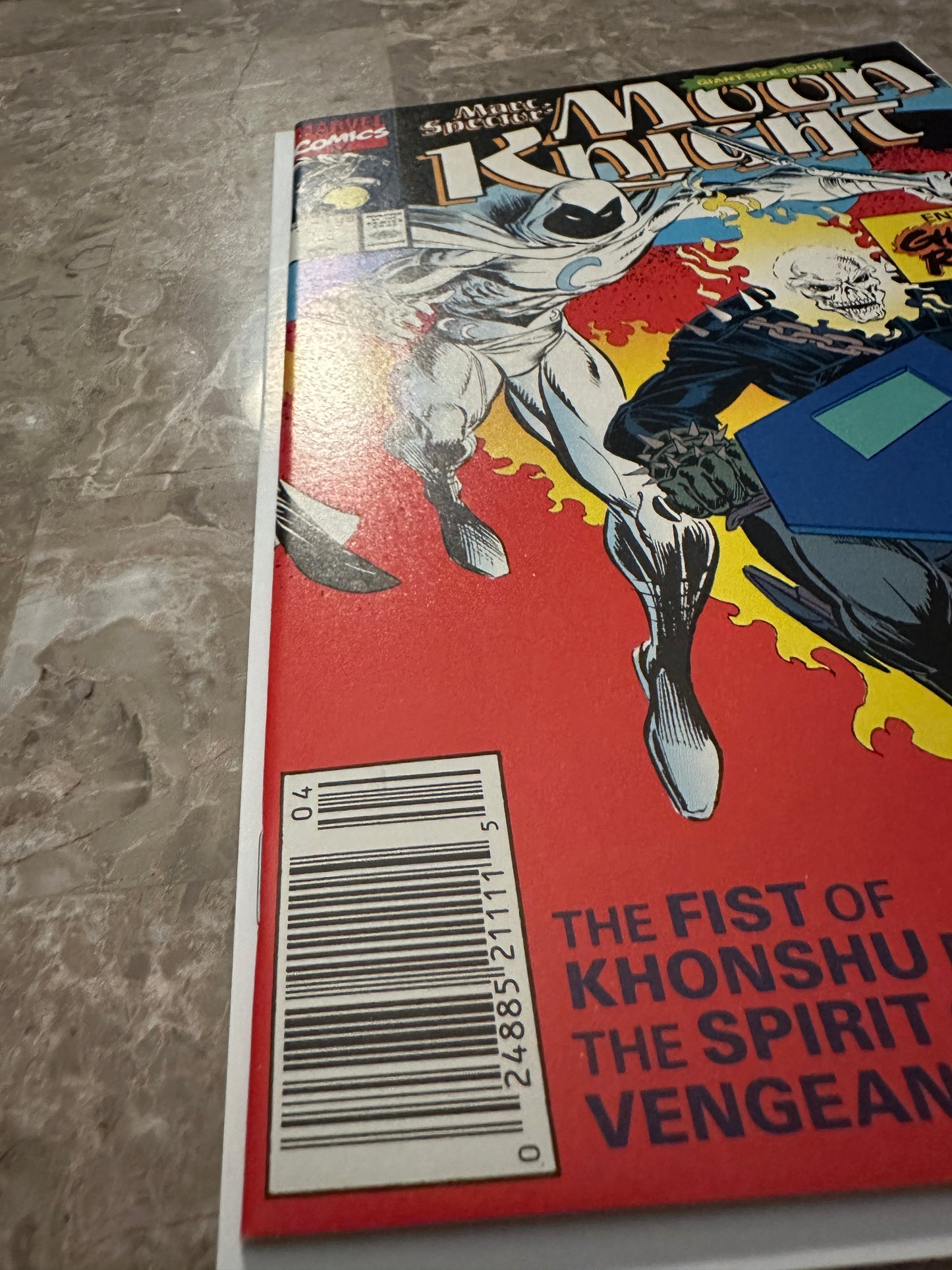 Marc Spector: Moon Knight #25 Newsstand VF/NM 9.0 (Marvel 1991) -Pressable 9.8?
