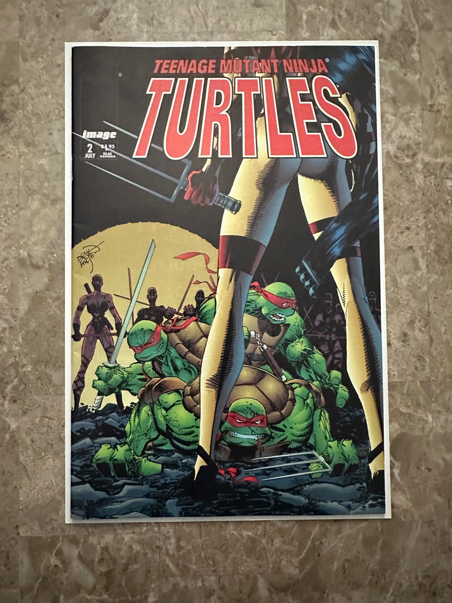Teenage Mutant Ninja Turtles #2 FN+ 6.5 (1996 Image)