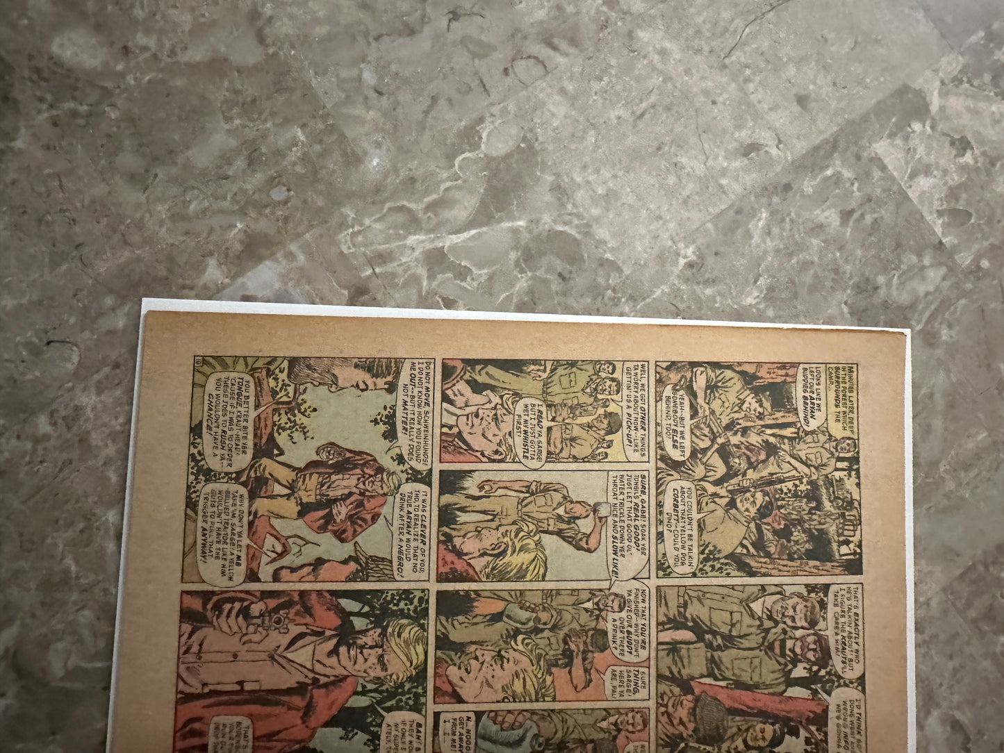 Sgt Fury #57 FN- 5.5 (Marvel Comics 1968)
